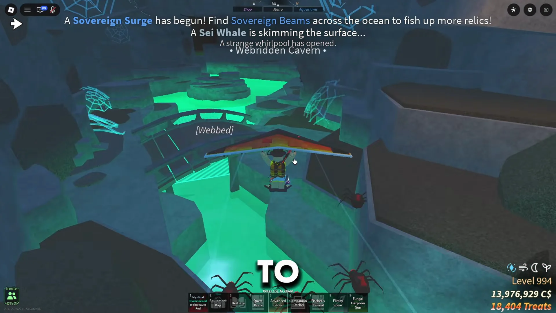 Webweaver Rod Quest Guide