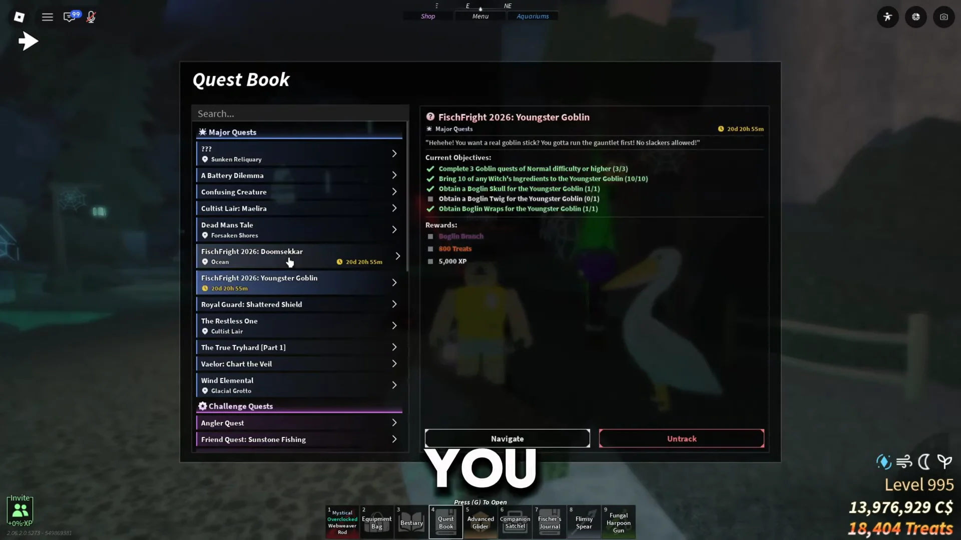 Doomsekkar Rod Guide
