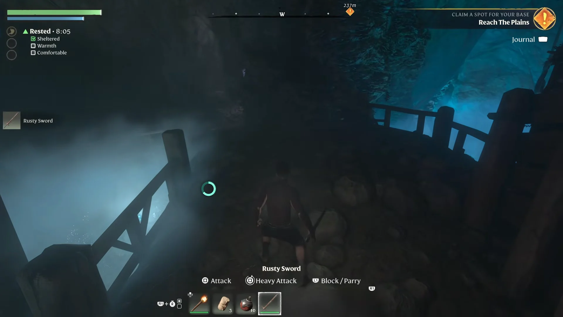 Entering the First Shroud