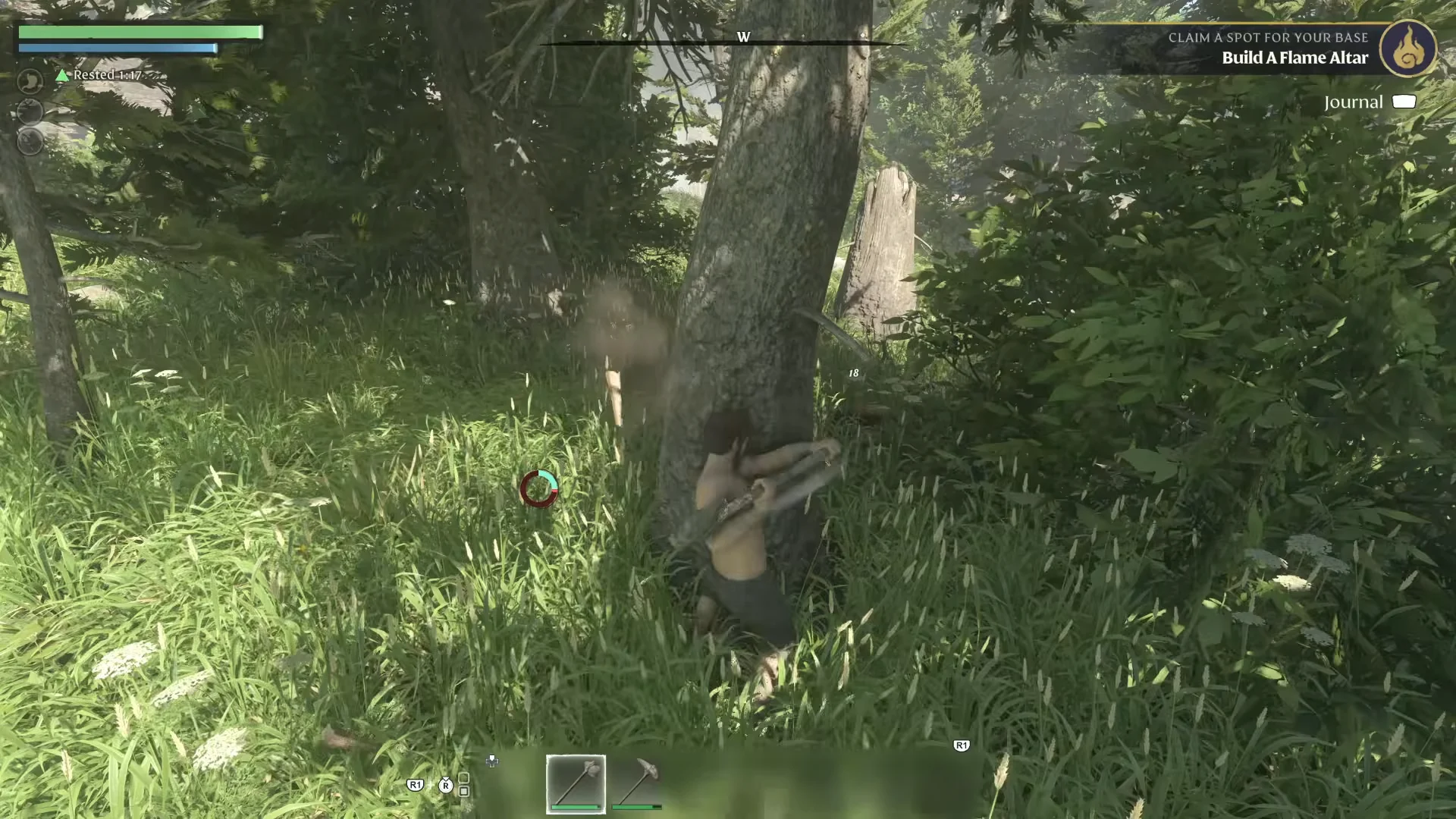 Chopping Trees for Wood Logs