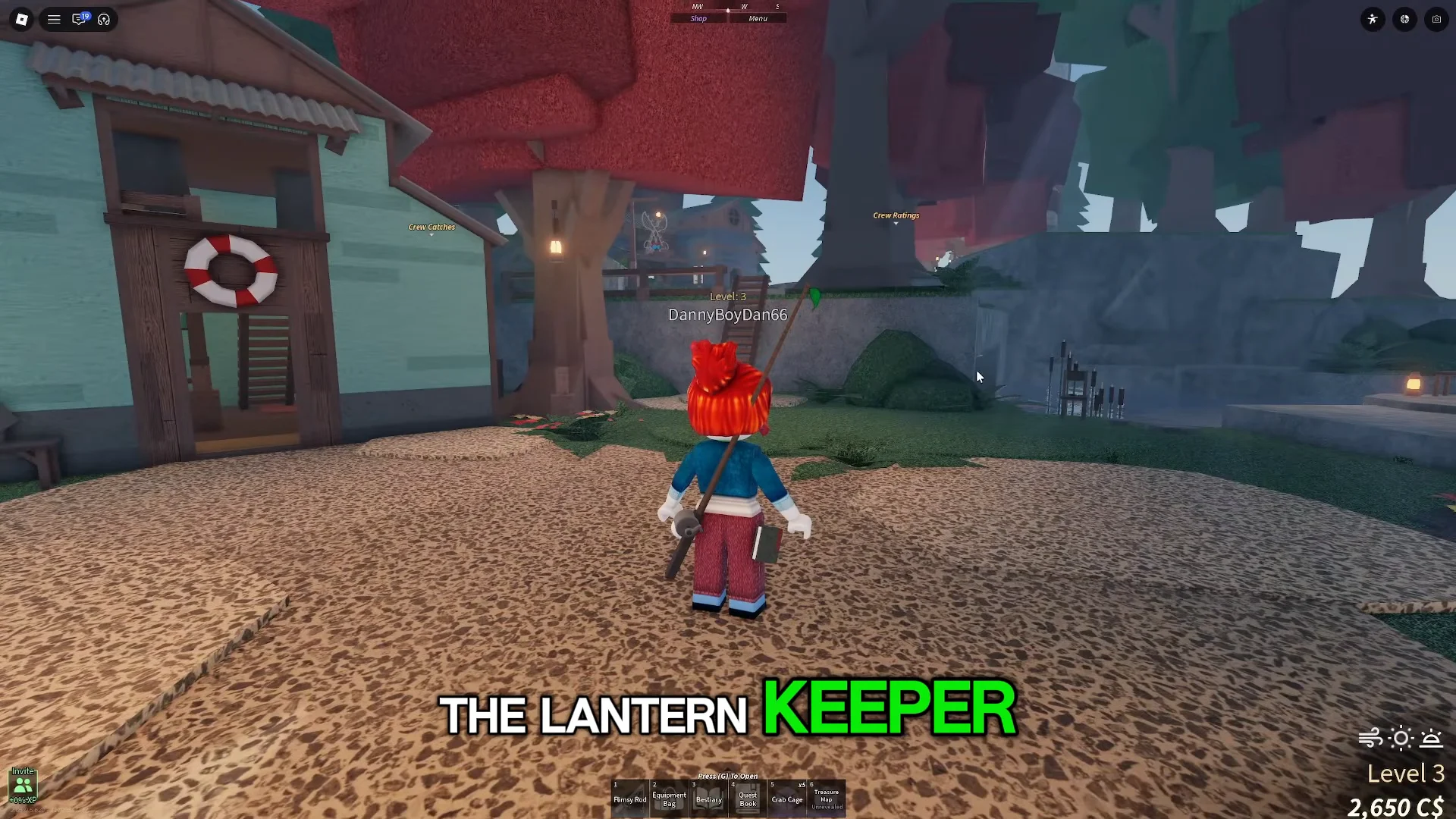 Locating the Lantern Keeper