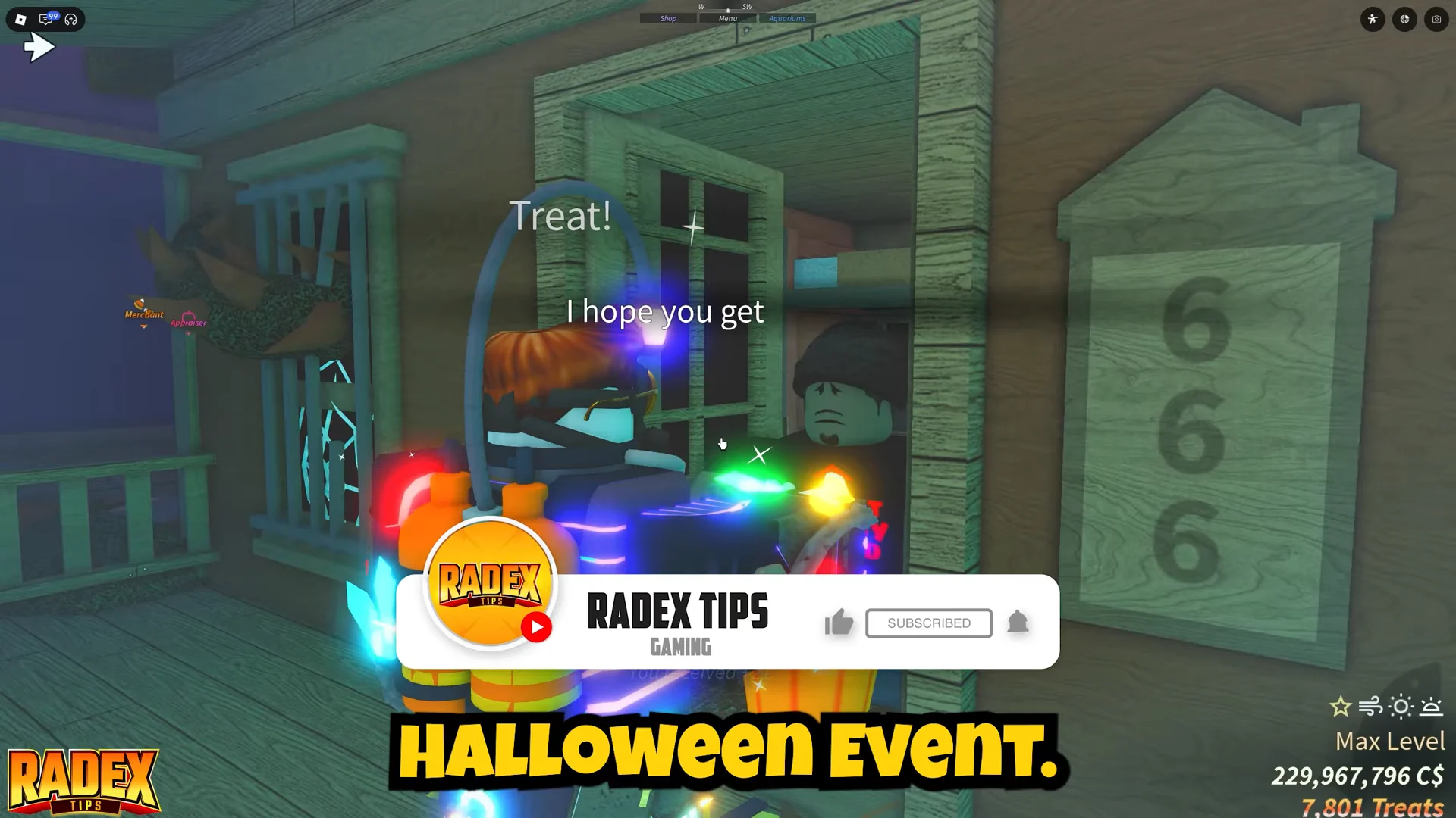 Trick-or-Treat Requirement