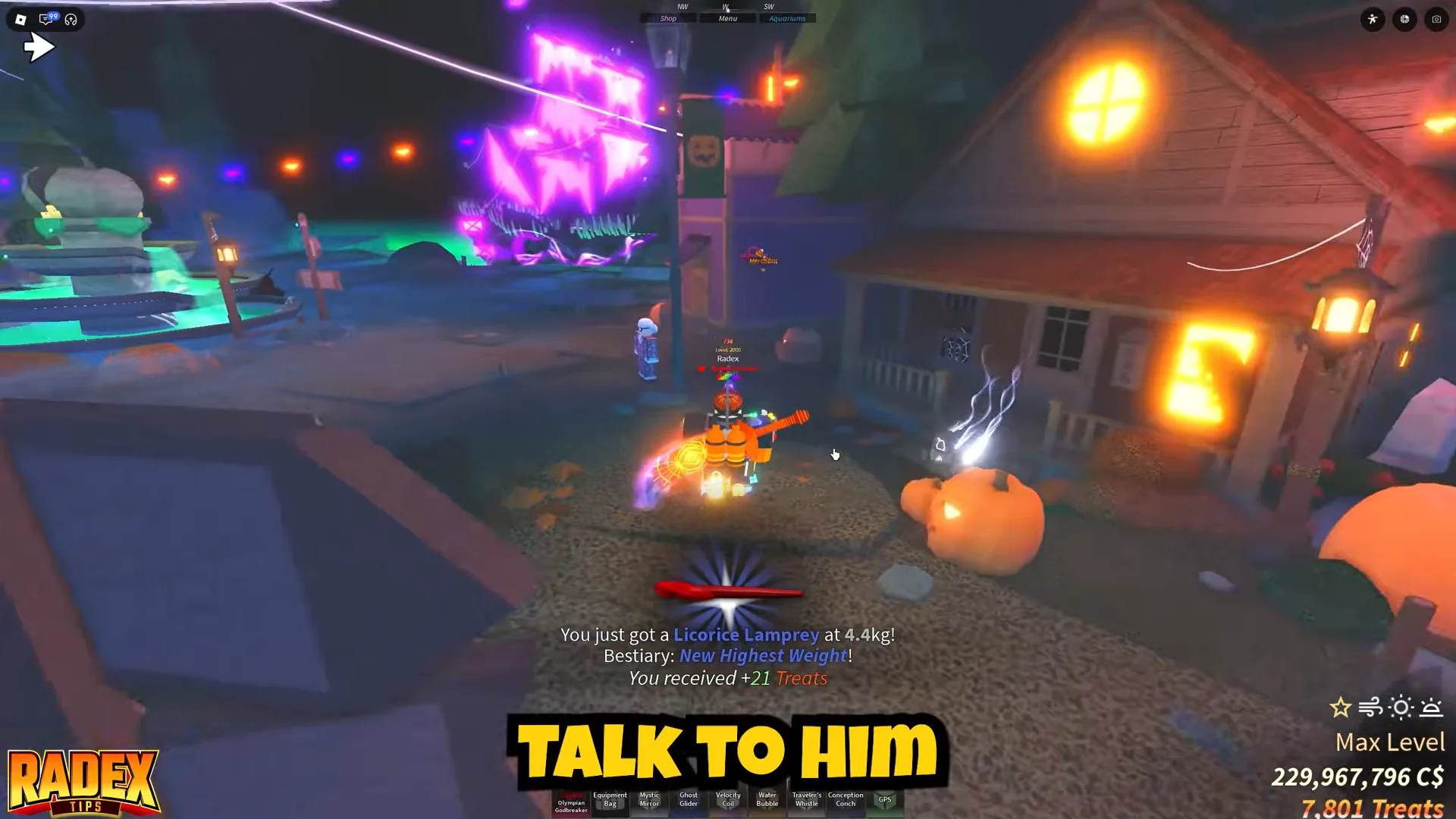 Traveling to Caustic Hallow
