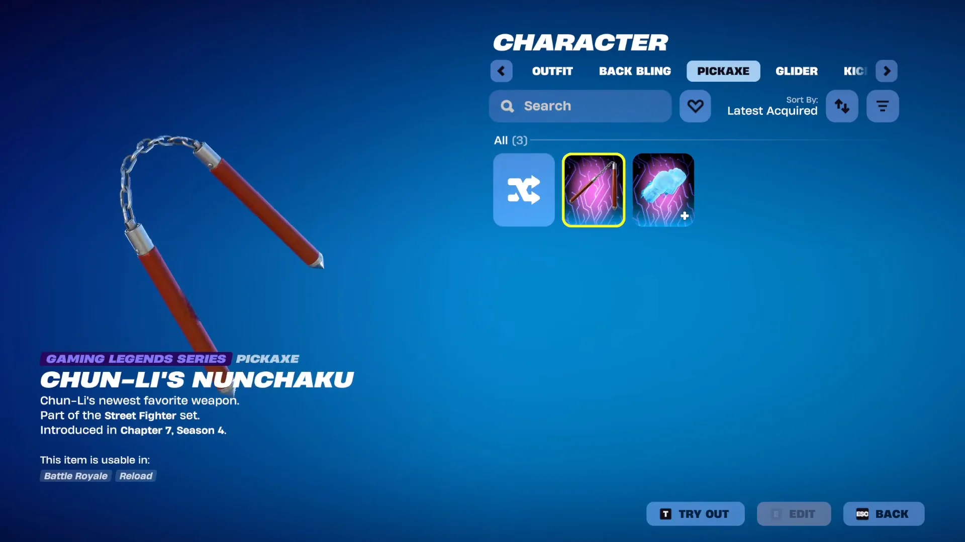Pickaxes Showcase