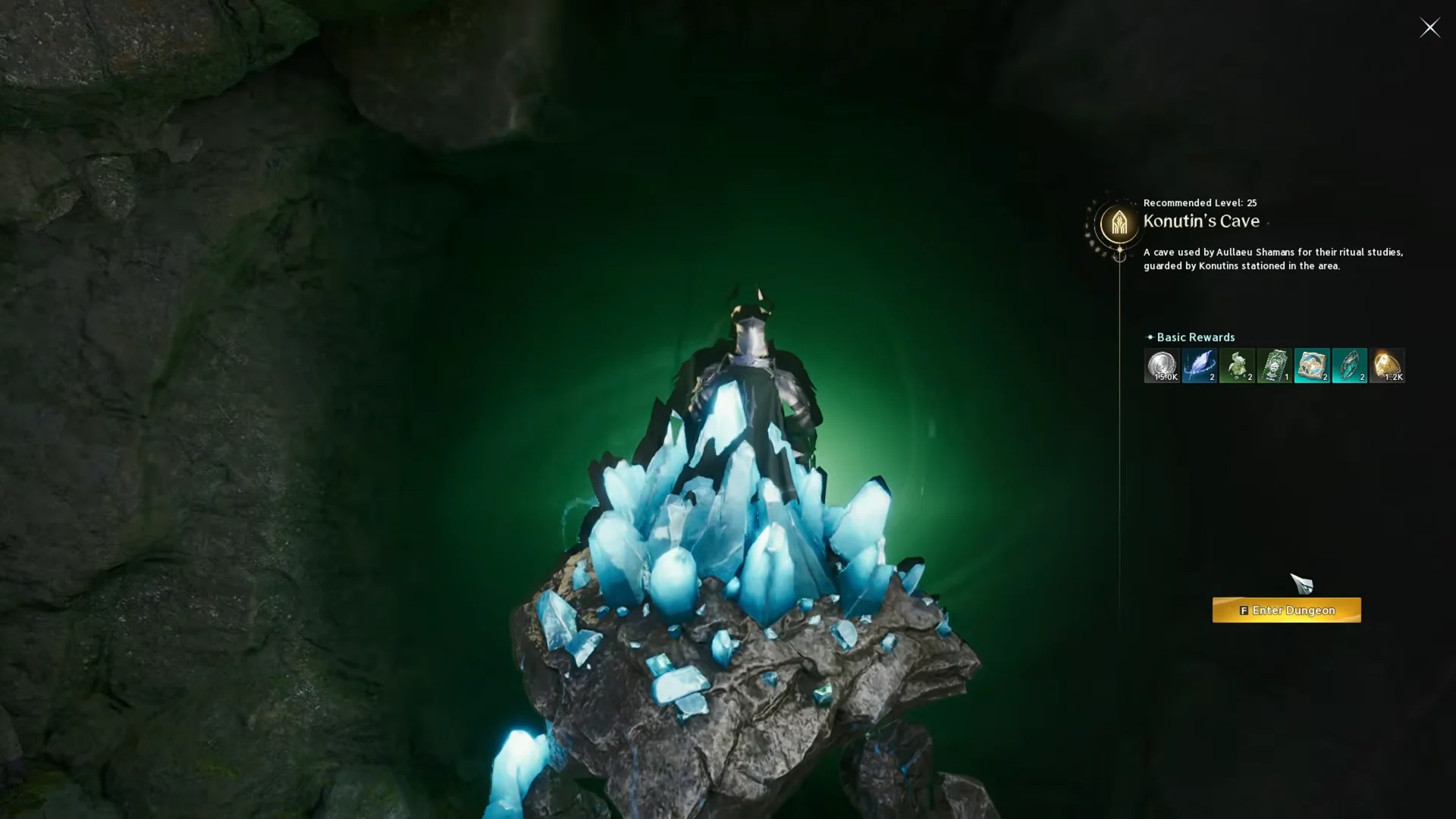 Entering Kowutin's Cave