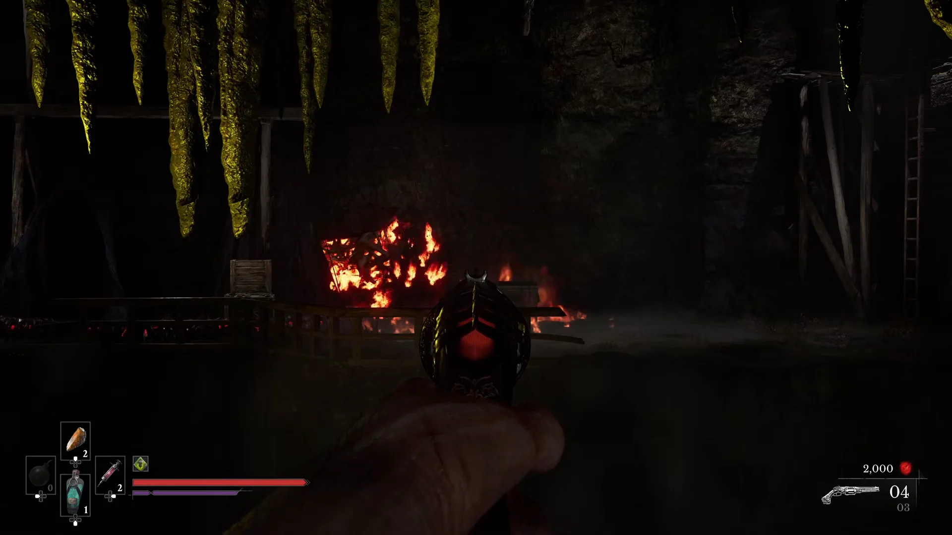 Poison pit cave and puzzle
