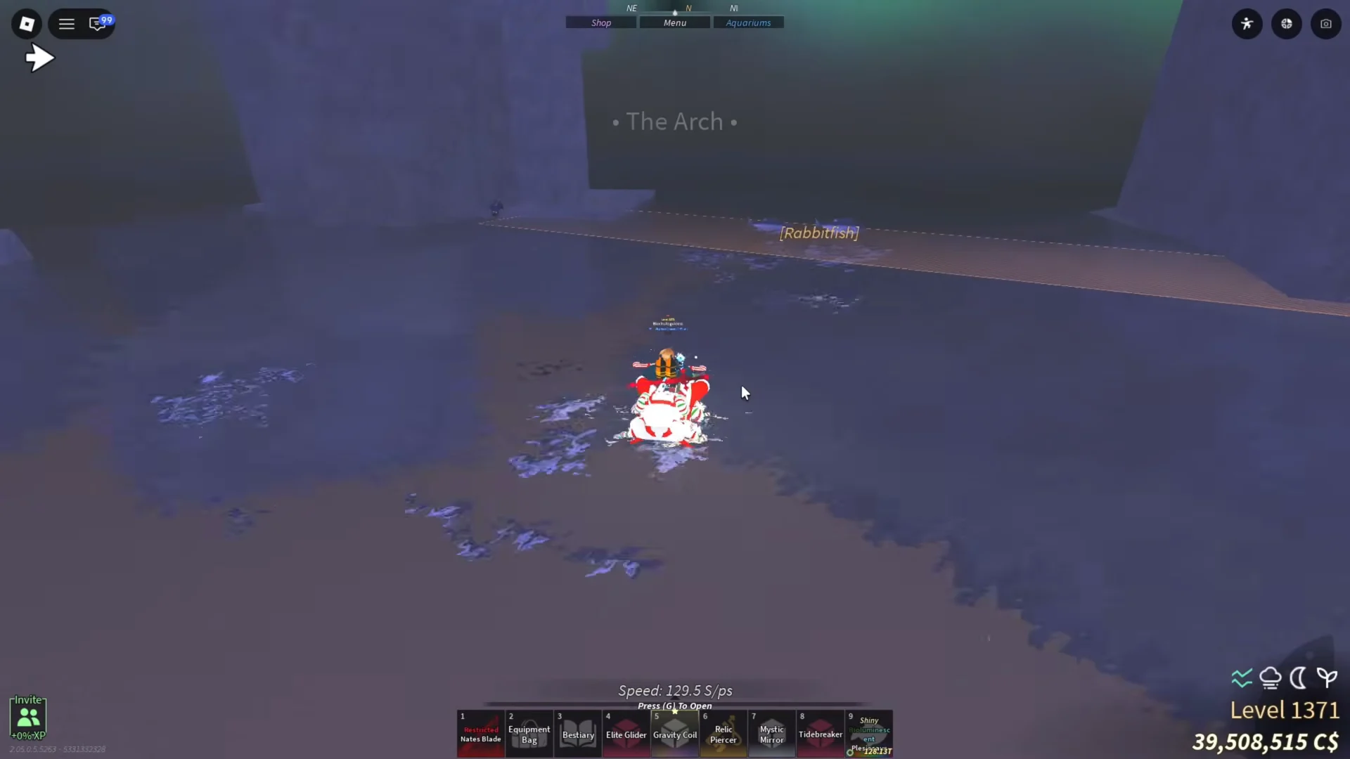 Arriving at The Arch