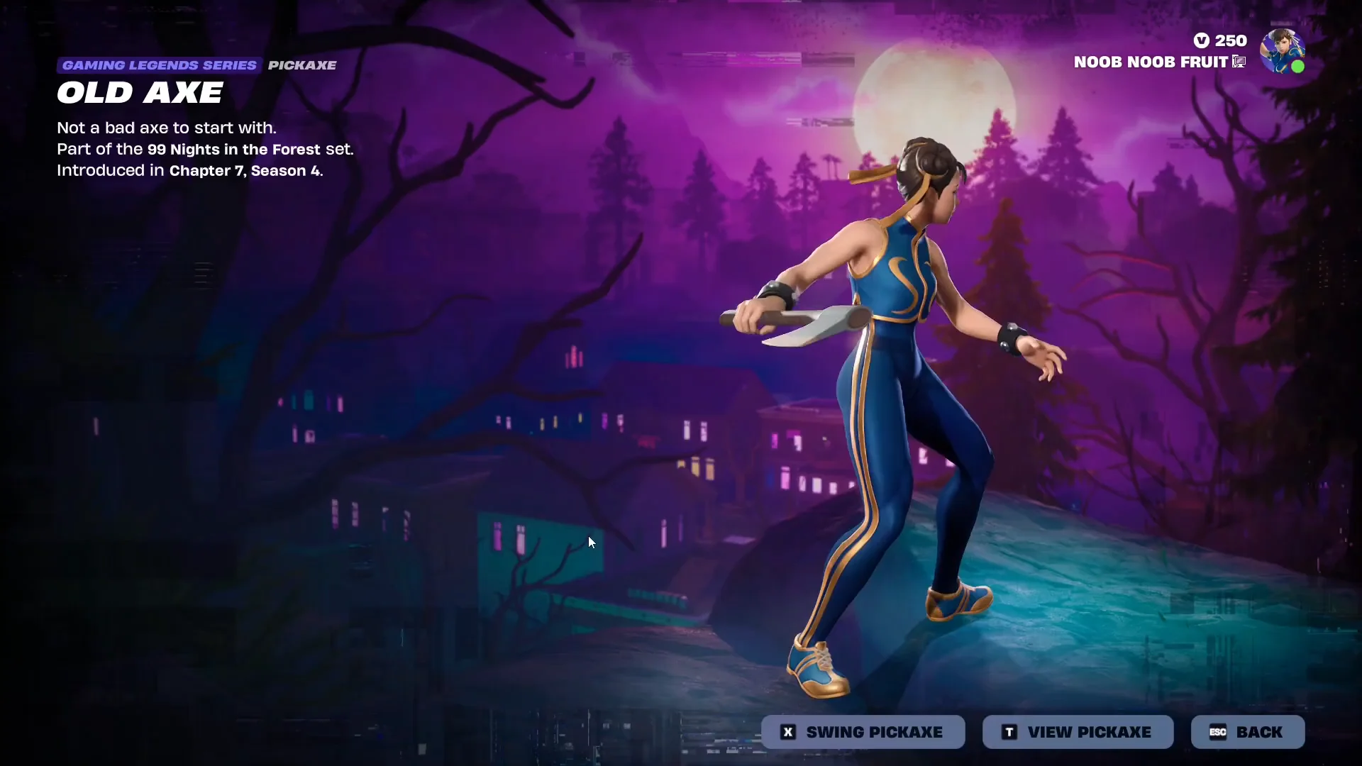 Old Axe Pickaxe Preview