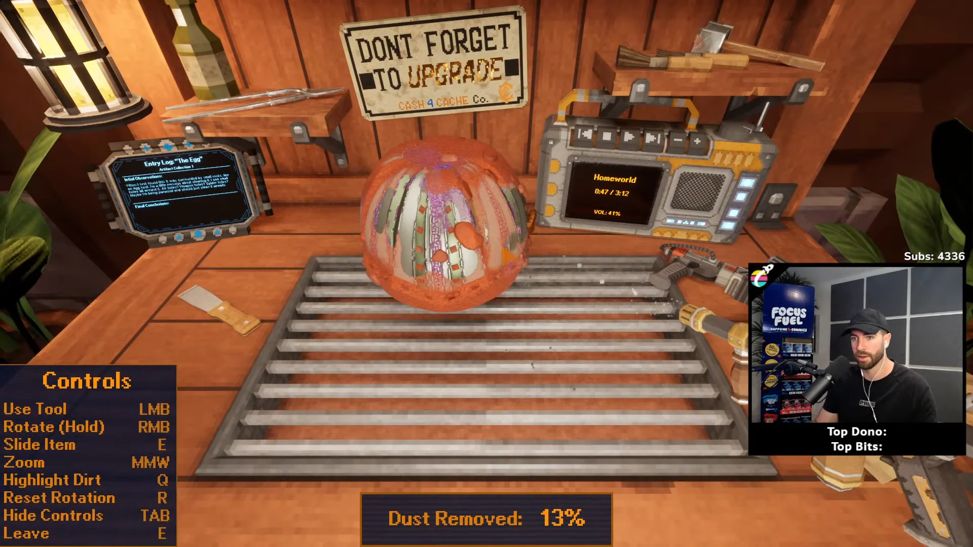 Restoring Artifact 1: "The Egg"