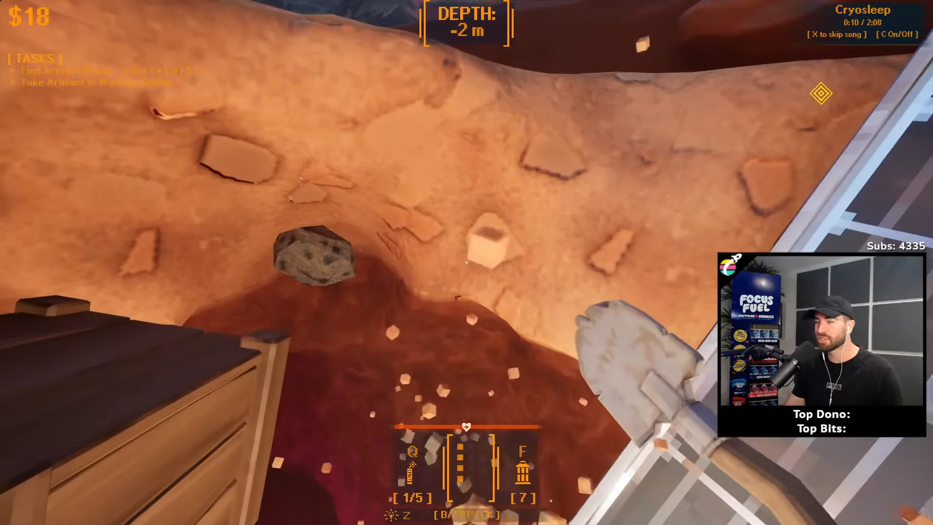 Excavating Subterranean Structures