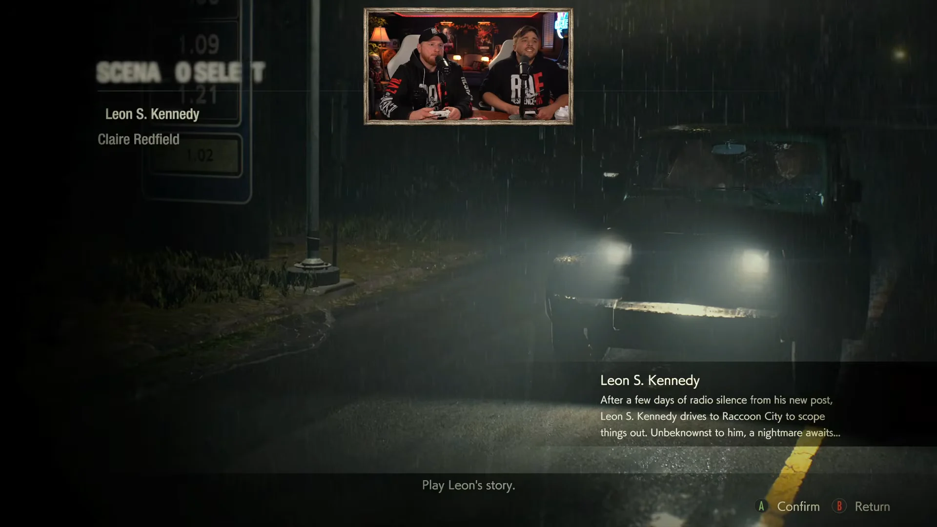 Main Menu Setup
