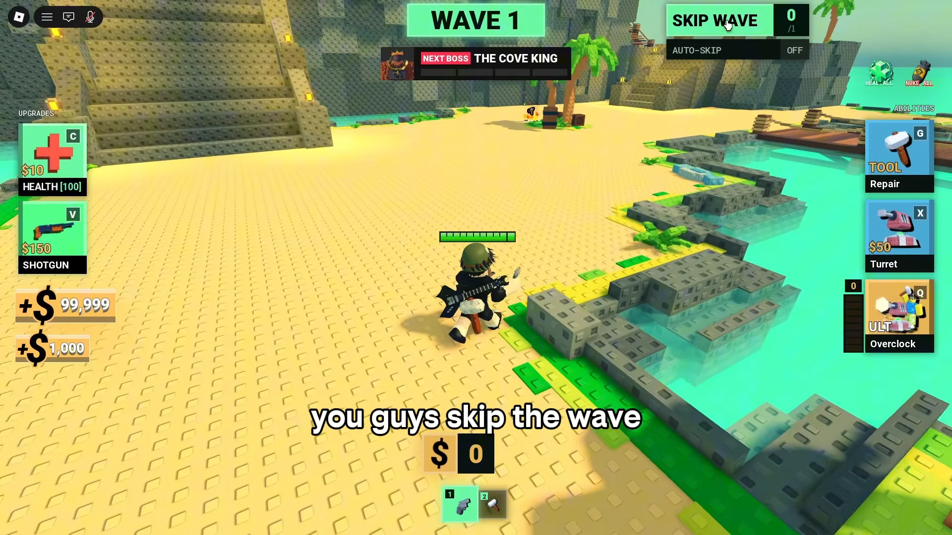 Wave 1 skipping