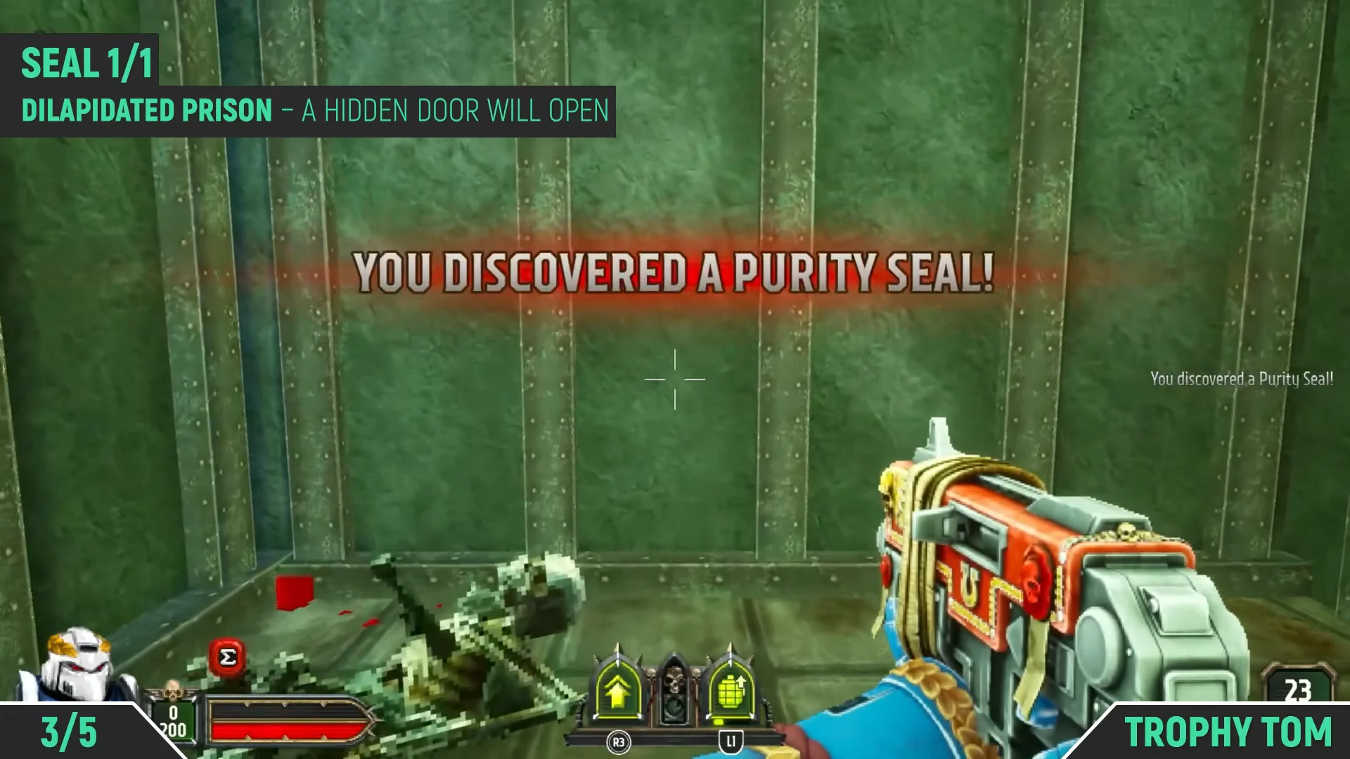 Seal 1/1 Retrieval