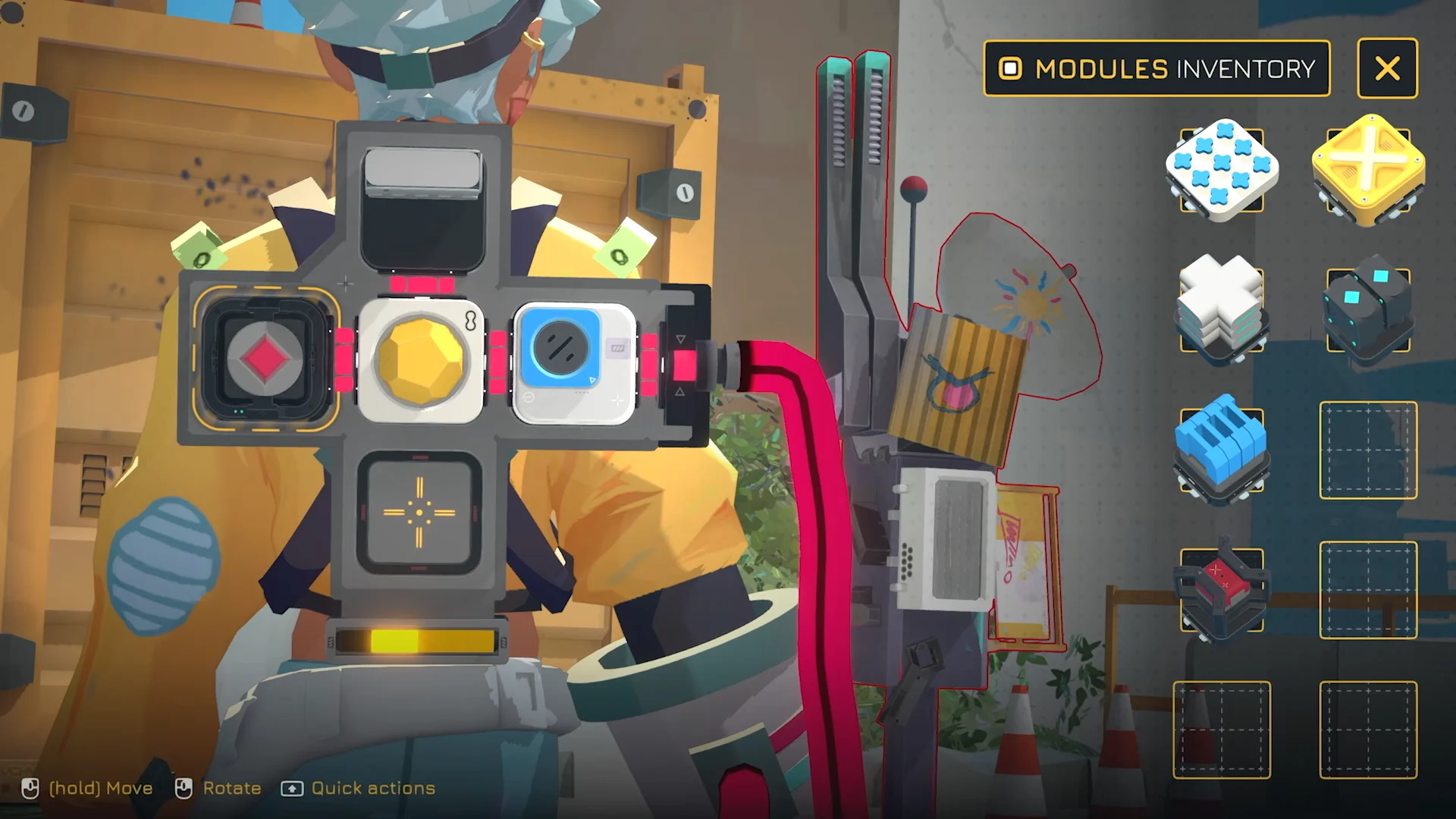 Backpack Module Customization