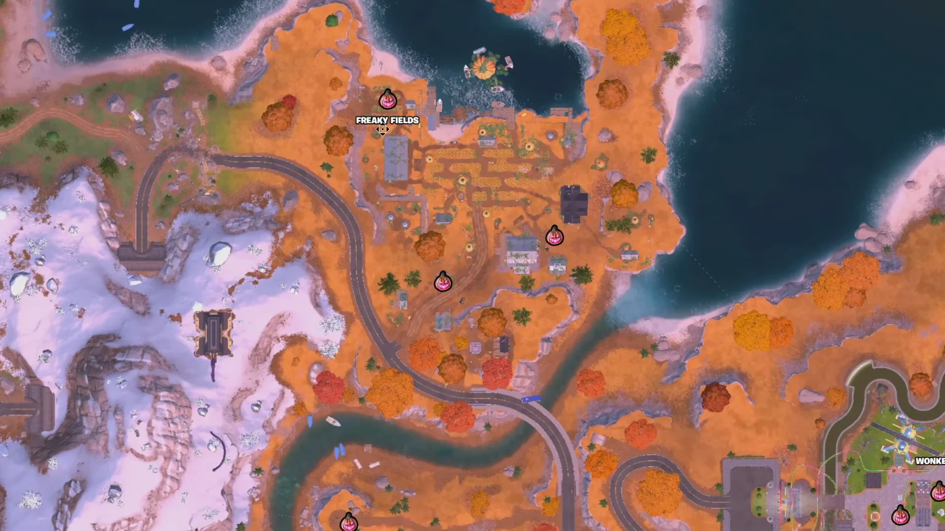 Freaky Fields Spawns