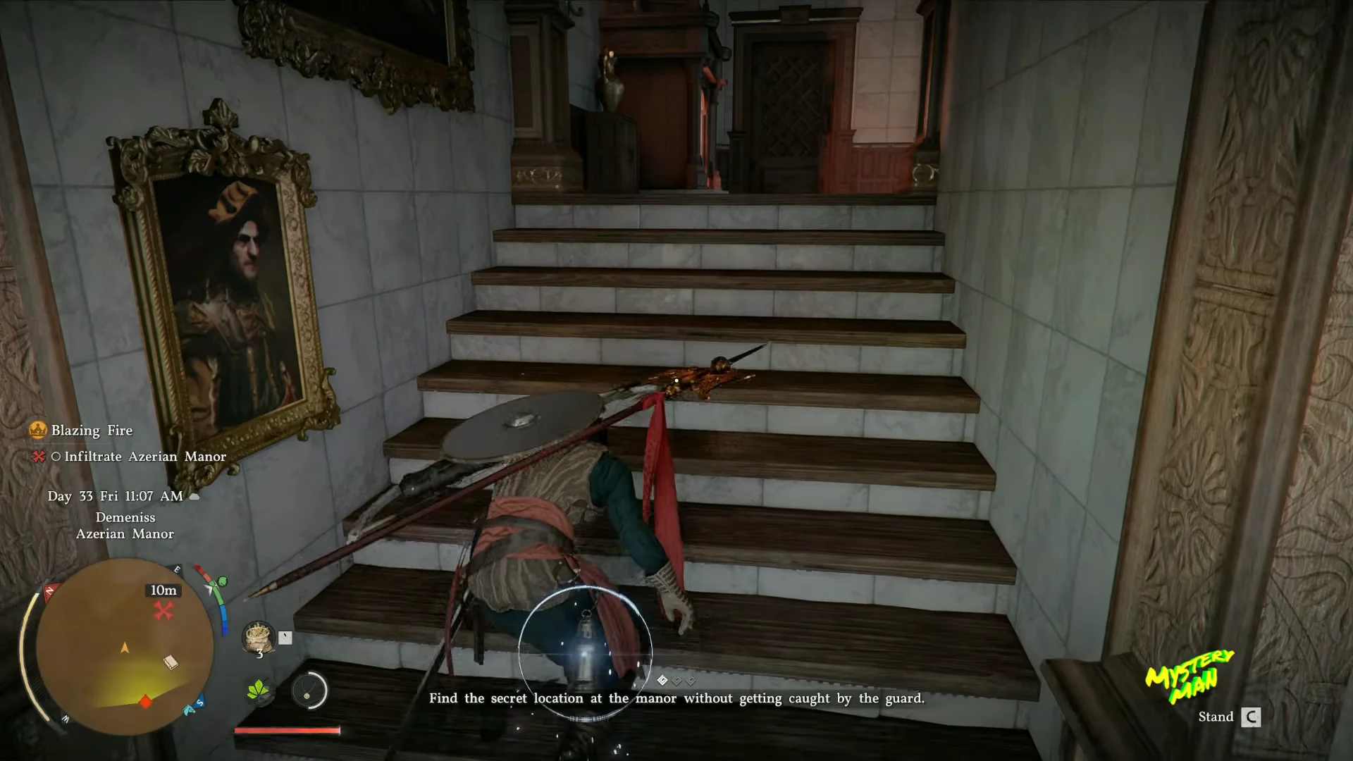 Navigating indoor stairs