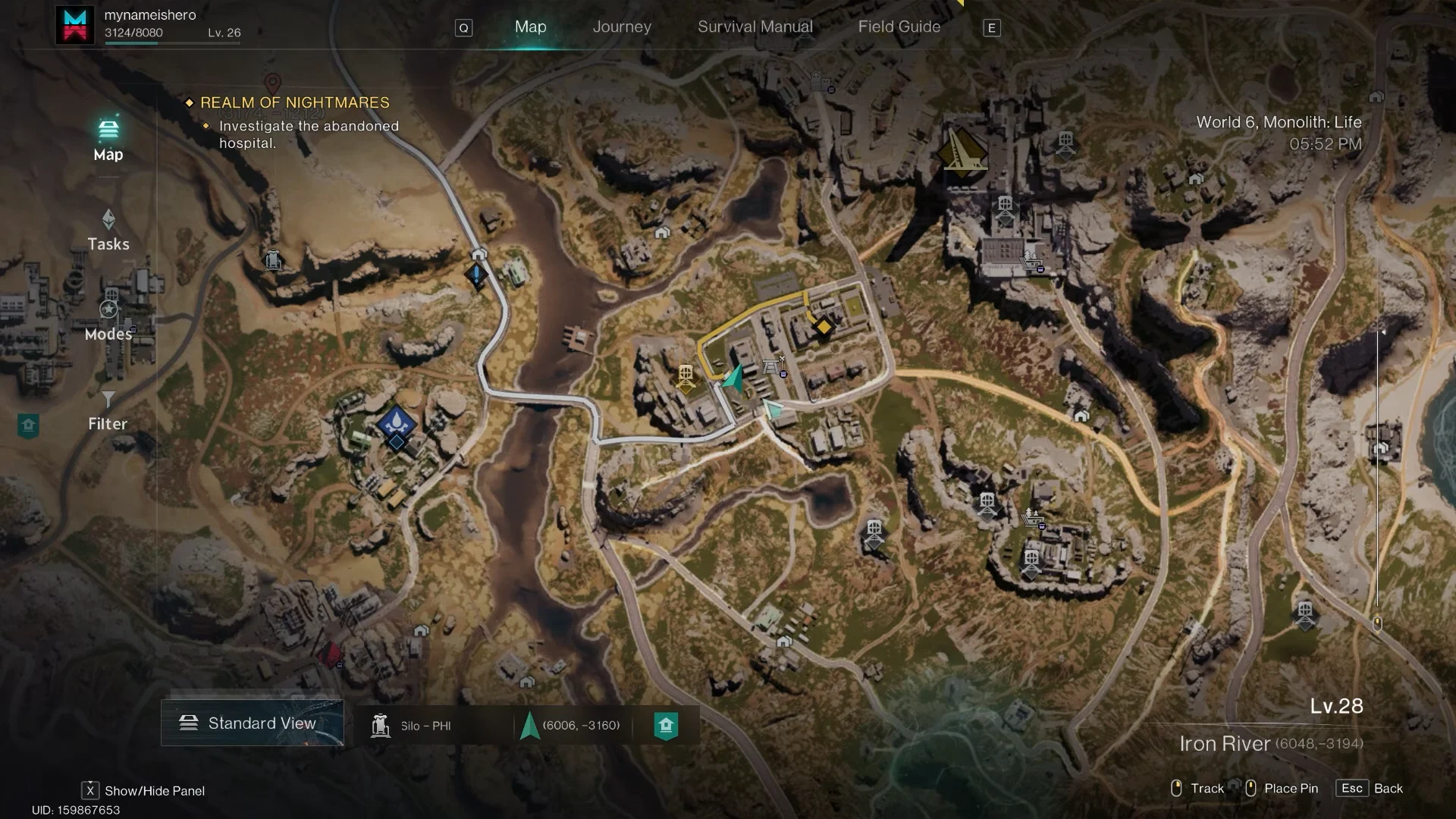 Map Location East Blackfell Junction