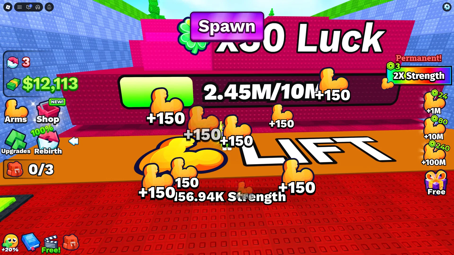 Lifting x30 Rock