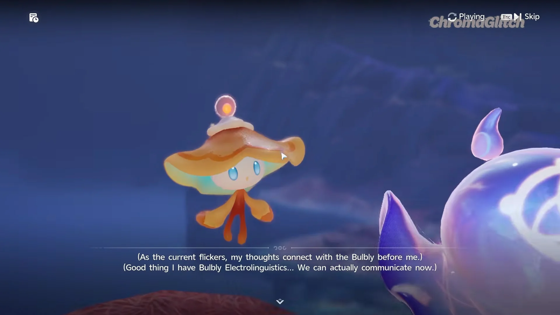 Translating Bulby with Luminelle