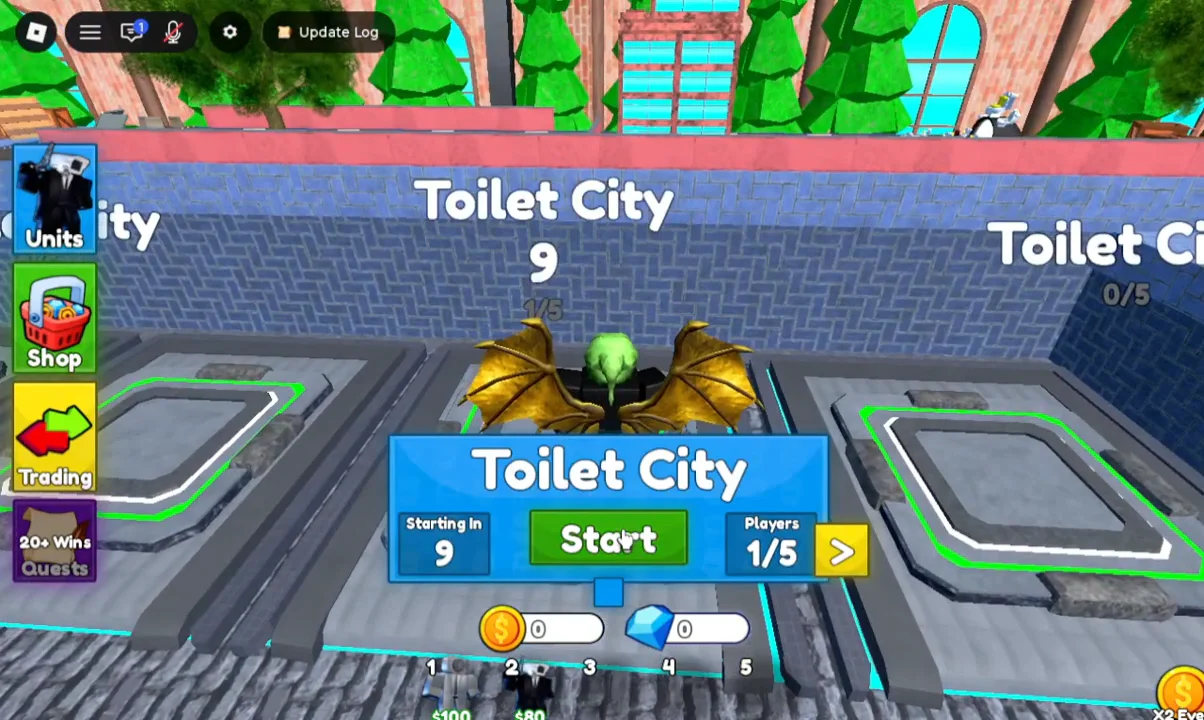 Joining Toilet City match pad