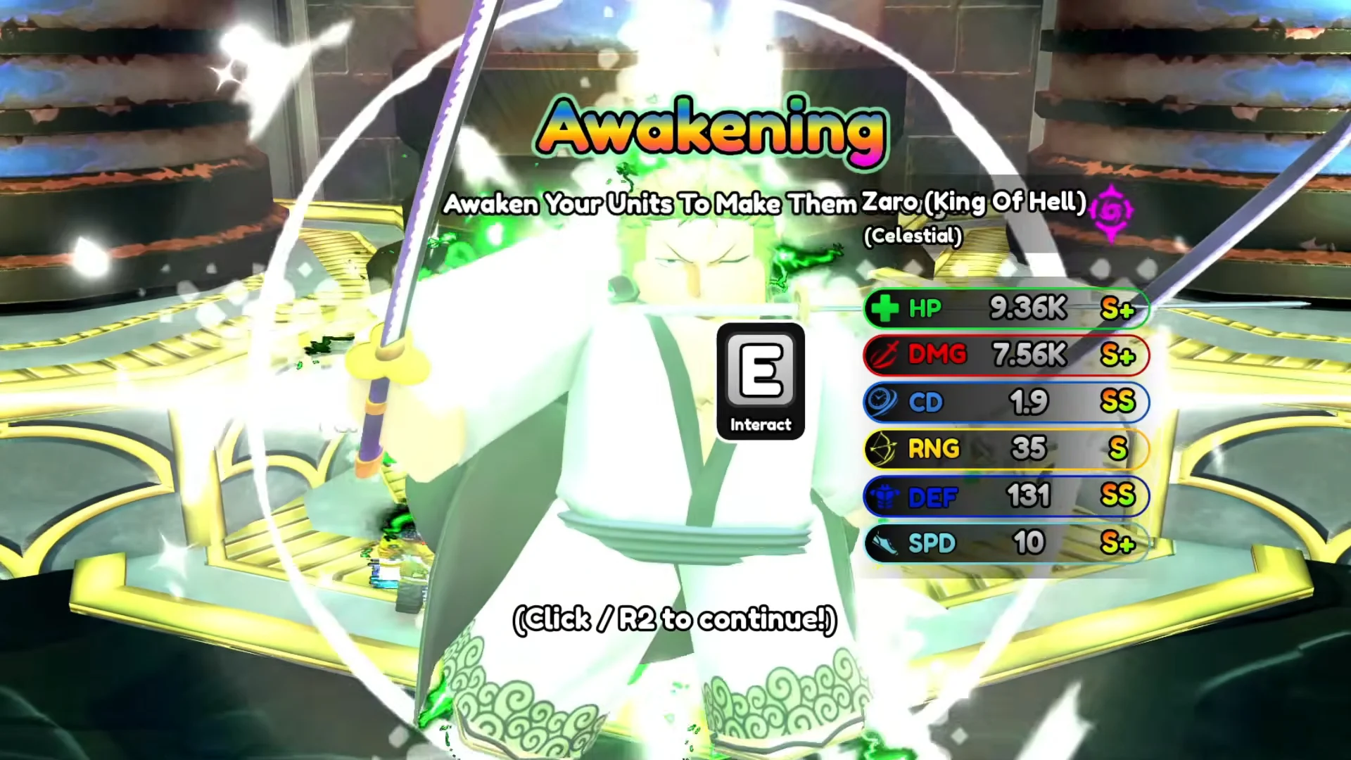 Awakening Zaro (King Of Hell)