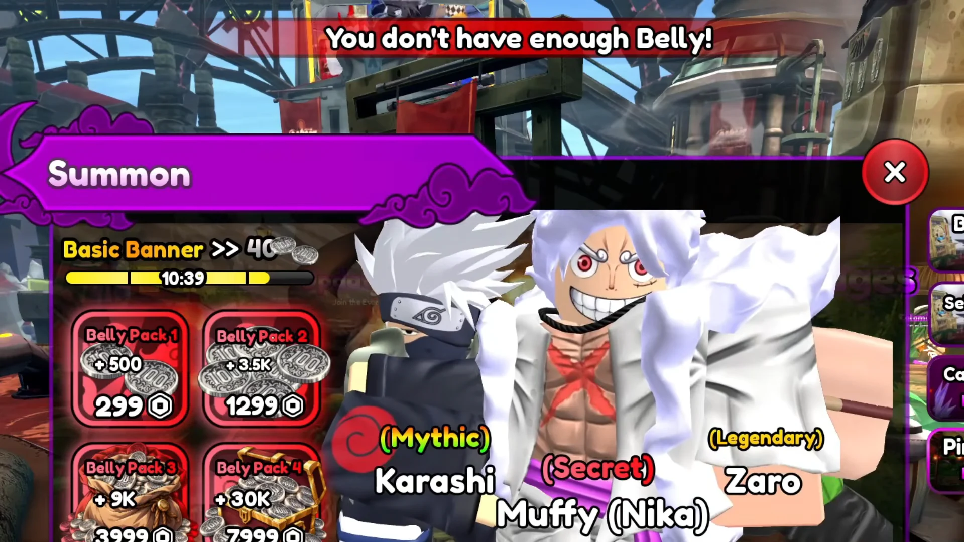 Banner Summoning for Muffy (Nika)