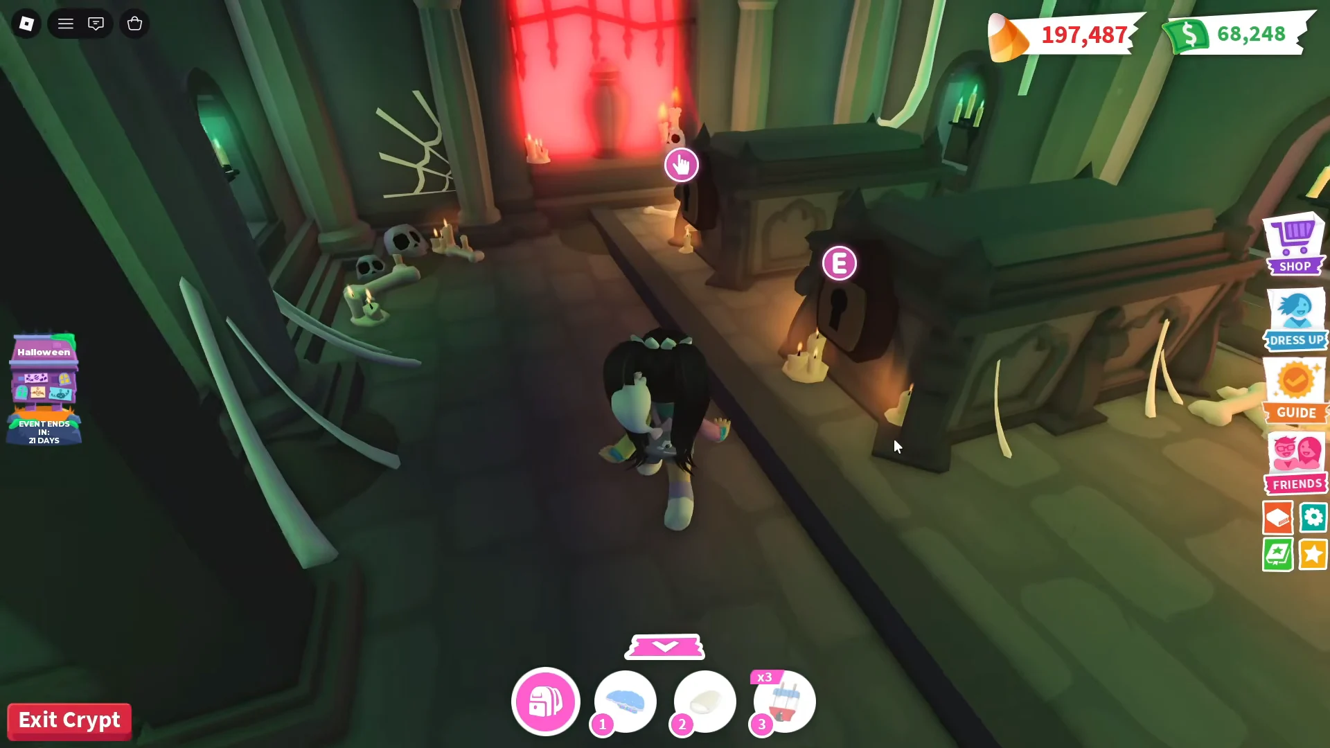 Entering the Crypt
