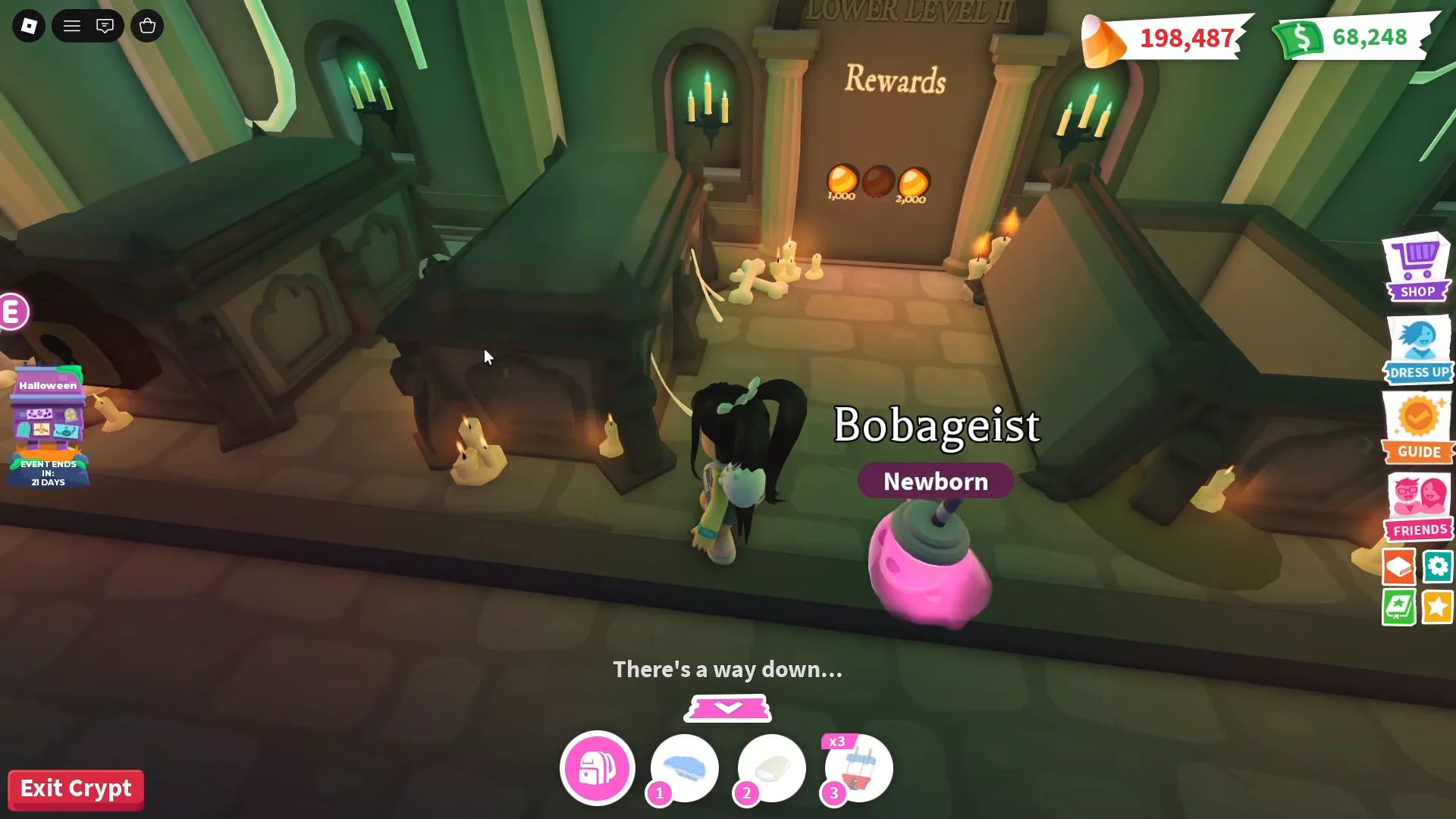 Unlocking Crypt Level II