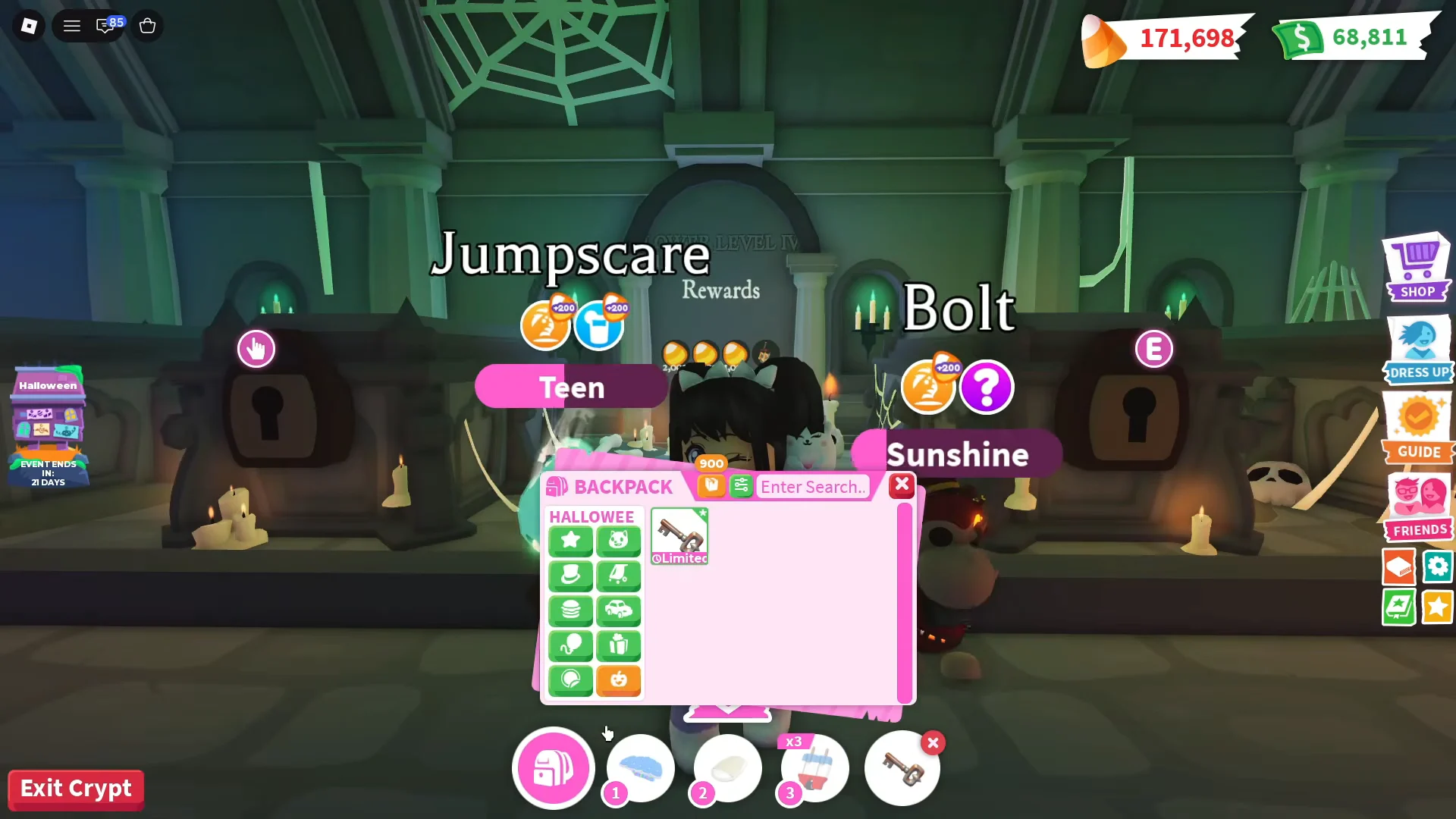 Searching Lower Level IV