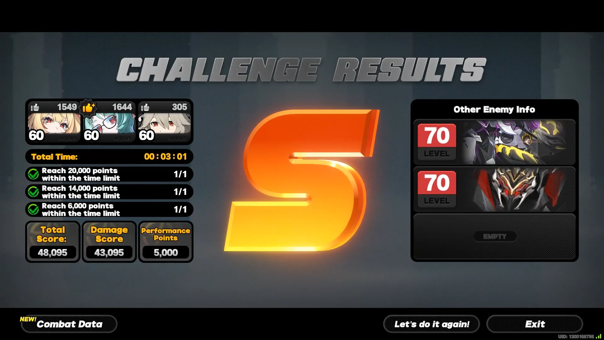 Third Battle Results