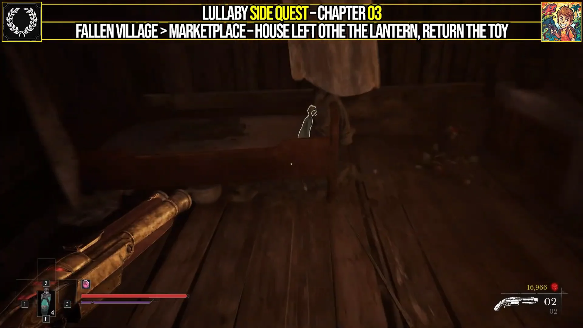 Unlocking the Hut & Taking the Toy