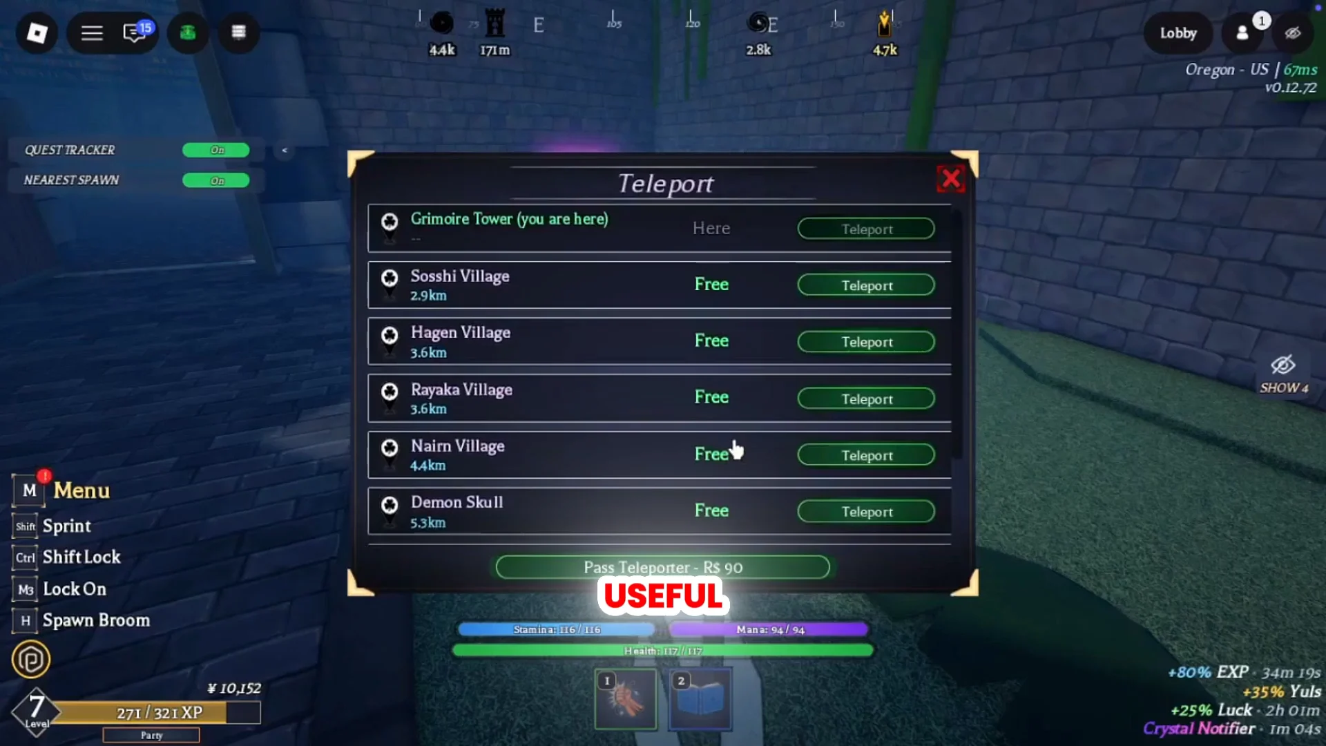 Farming via Exploration & Chests