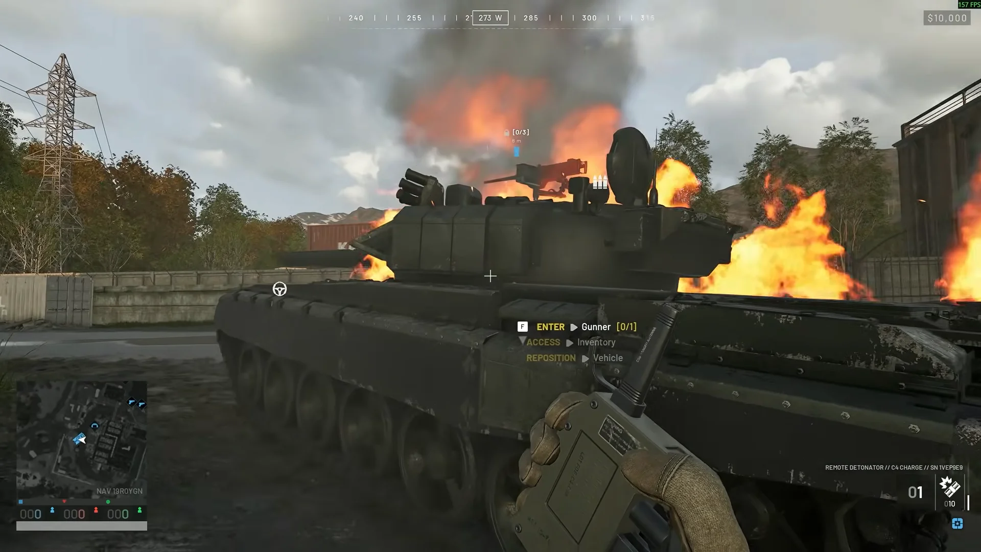 T-72 Explosives (IED & C4)