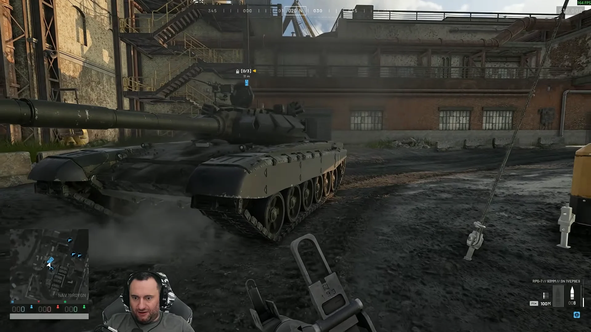 T-72 Tank Damage Testing
