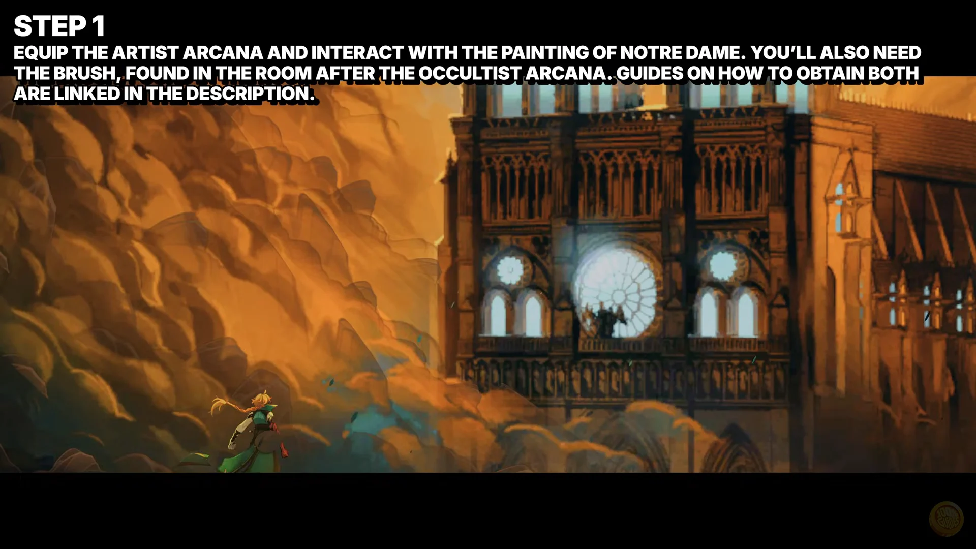 Entering Notre-Dame