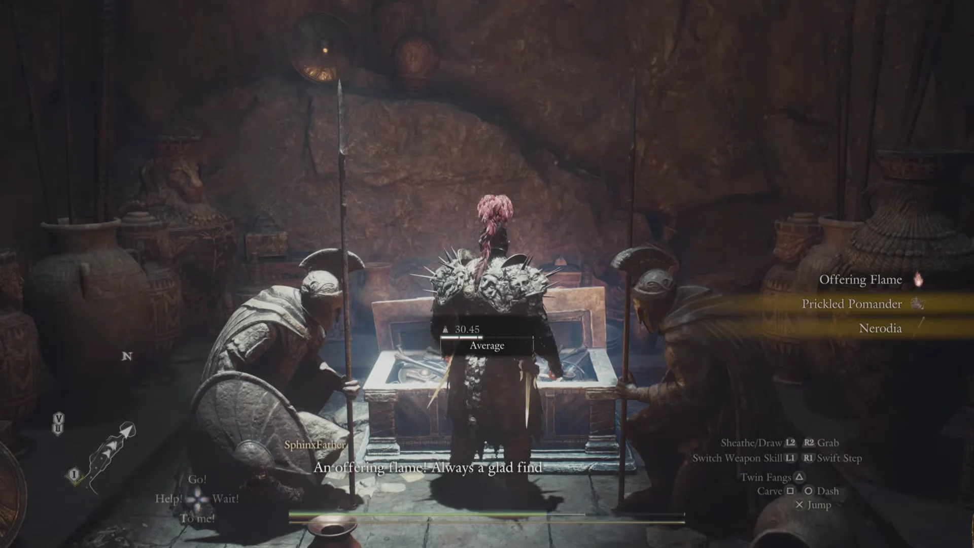 Offering Flame from the final chest