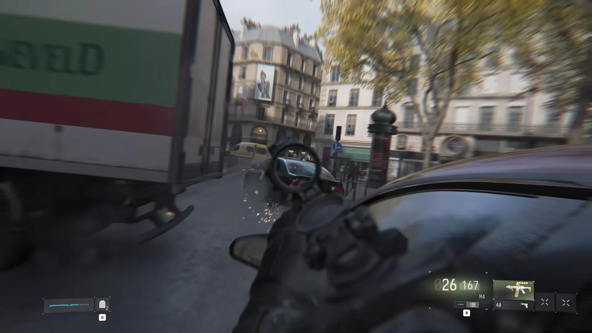 Street Car Chase Shootout