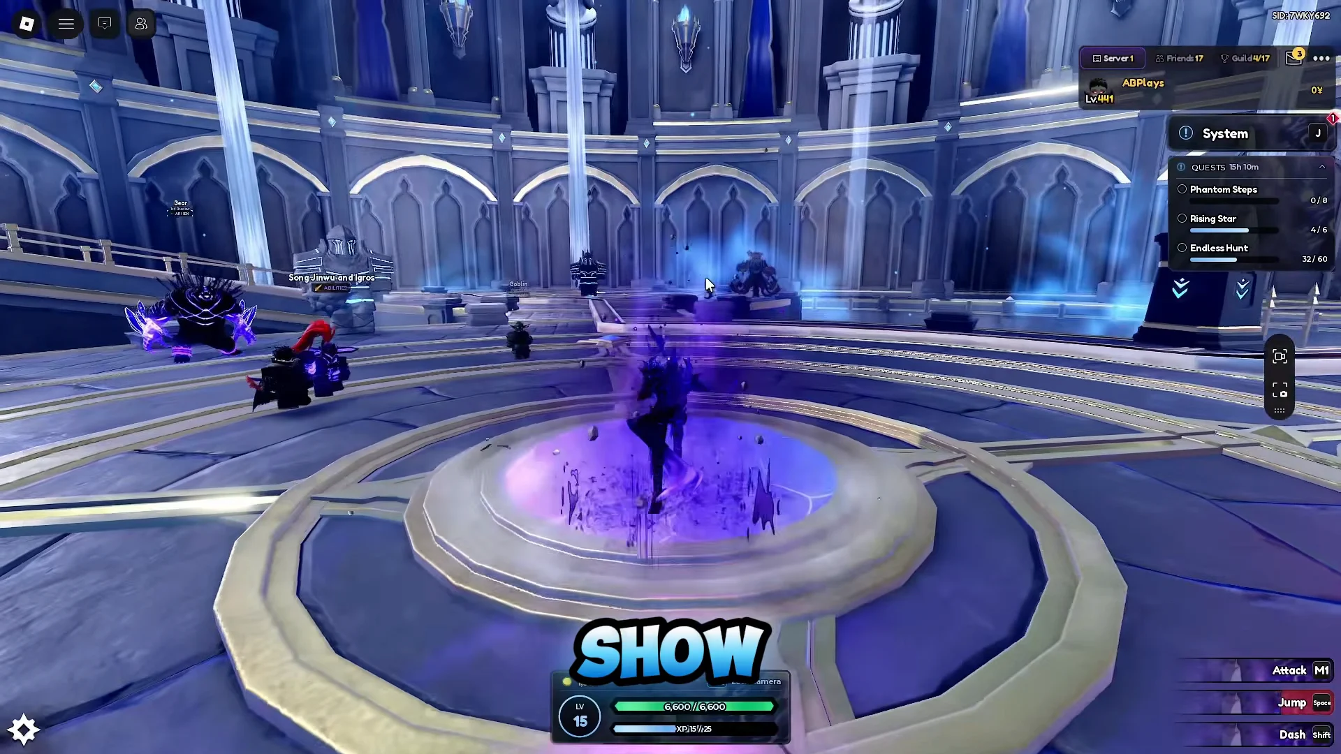 Fighting Shadow Fang (Normal Difficulty)