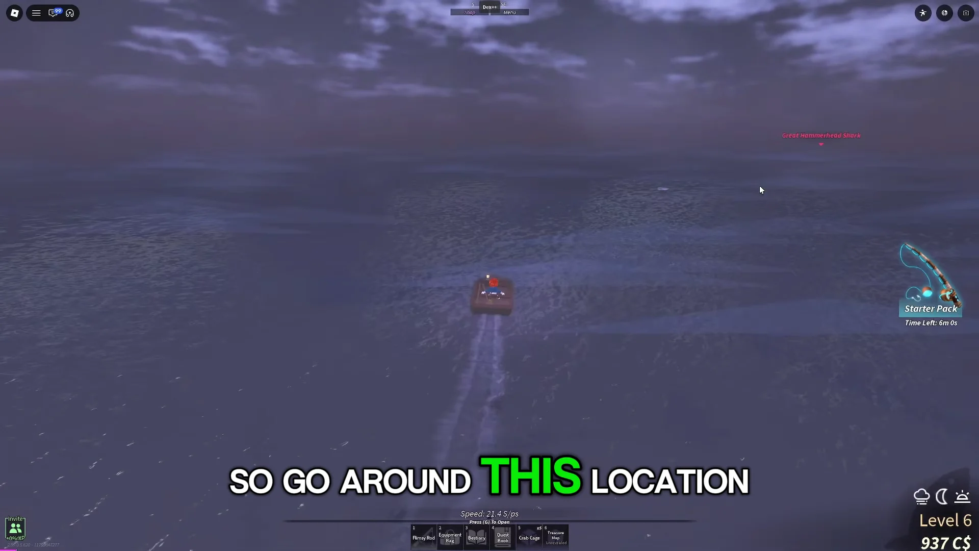 Sailing South-Southeast
