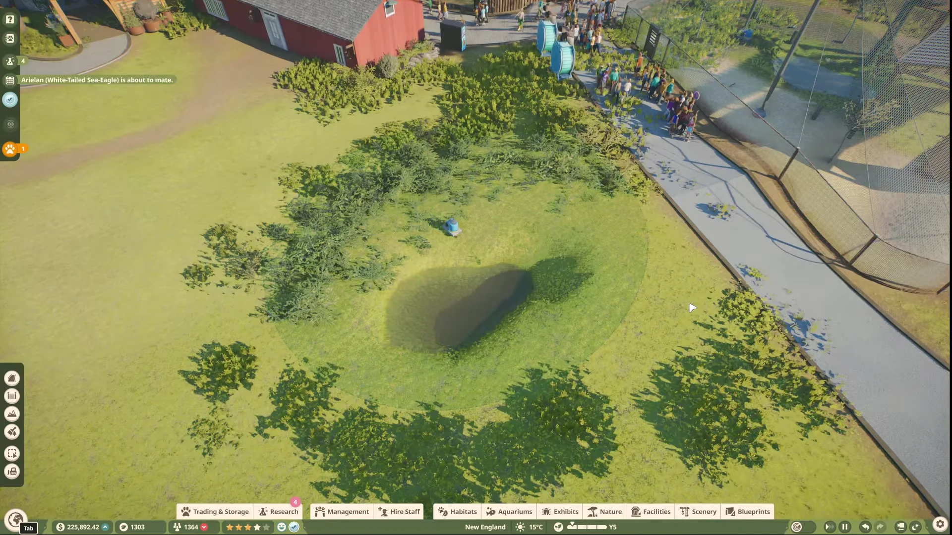 Completed Habitat Pool