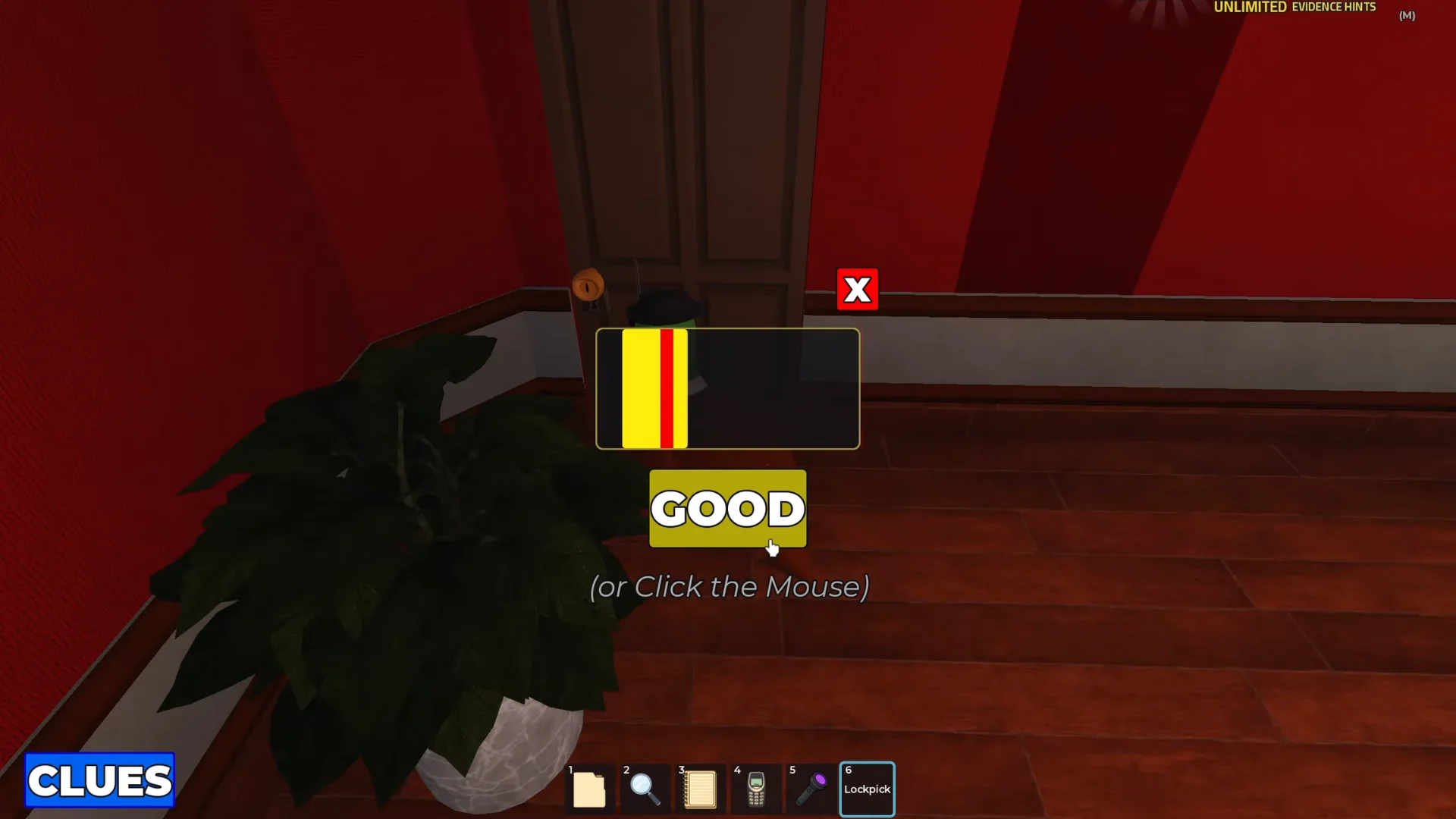 Run 1: Lockpicking Kitchen Door