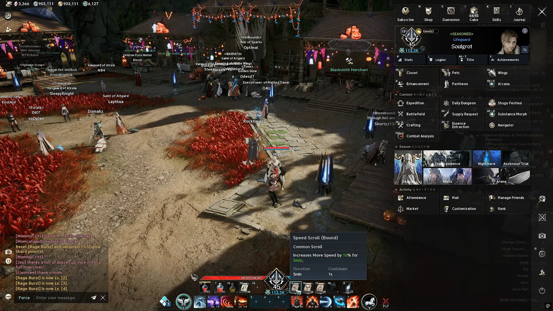 Stigma Shards & Skill Leveling