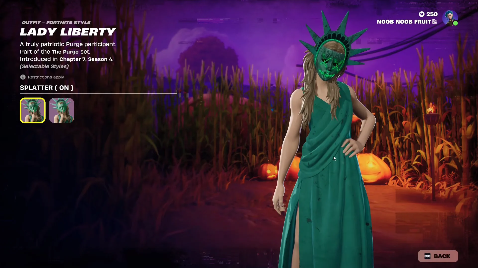 Lady Liberty Outfit u0026 Styles