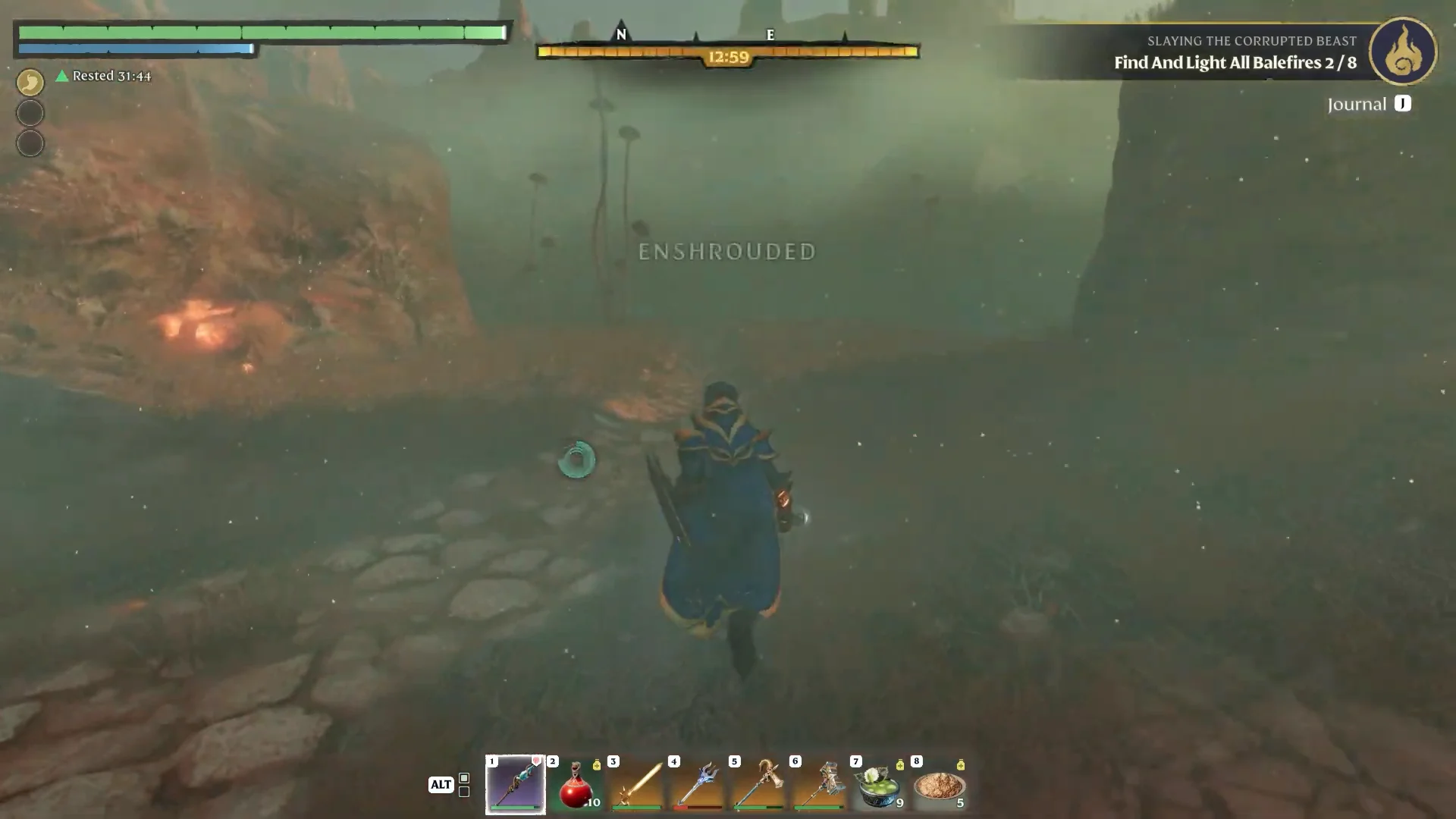 walking into the Kindlewastes Shroud