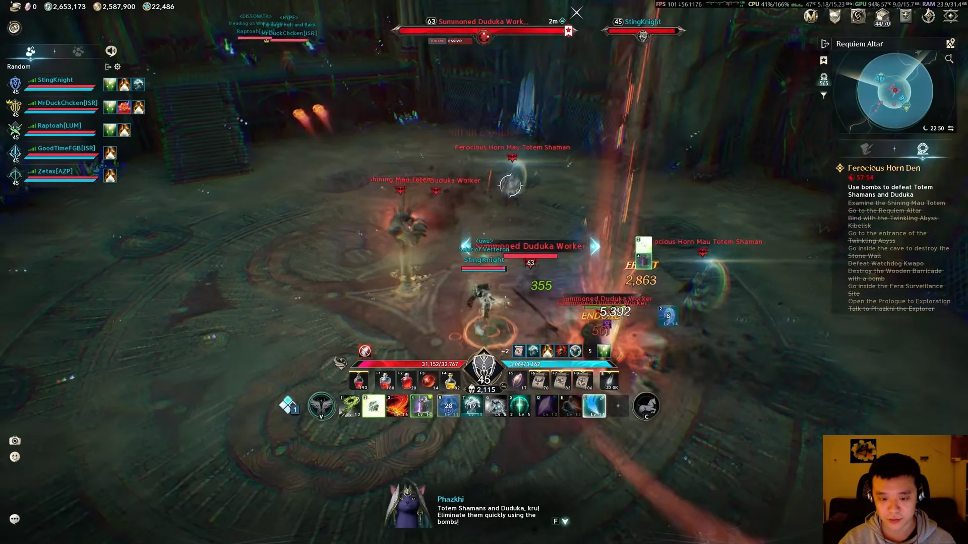 Shining Mau Totem chamber