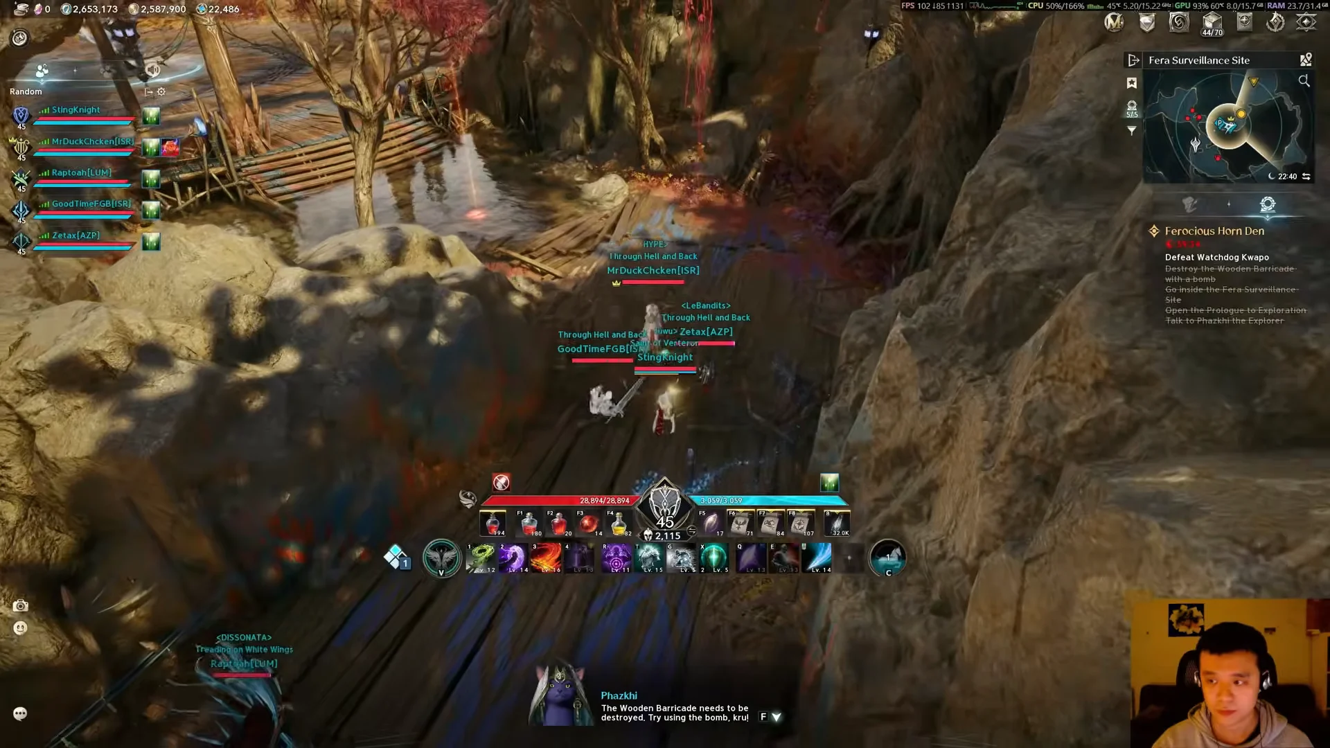 Entering the instance and initial pathing