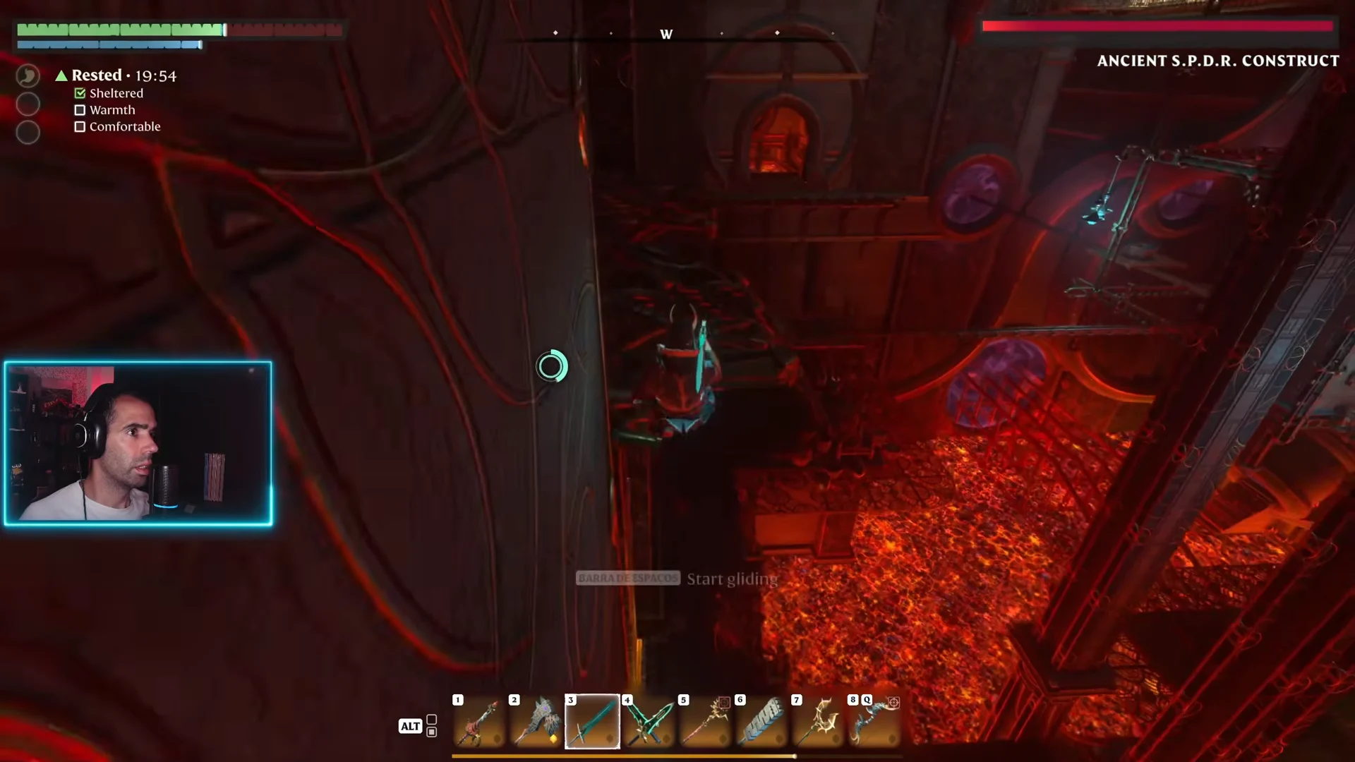Lava Chamber Traversal