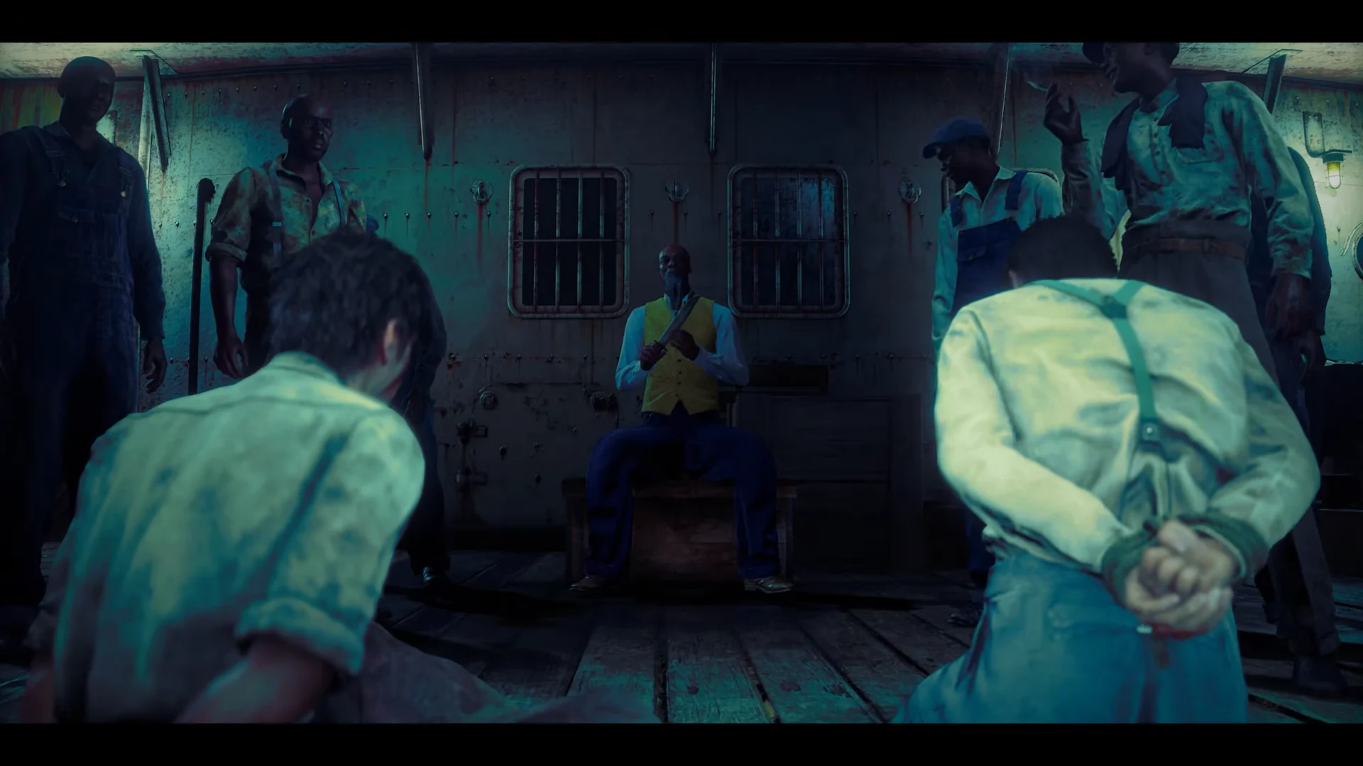 Interrogation by the Captain
