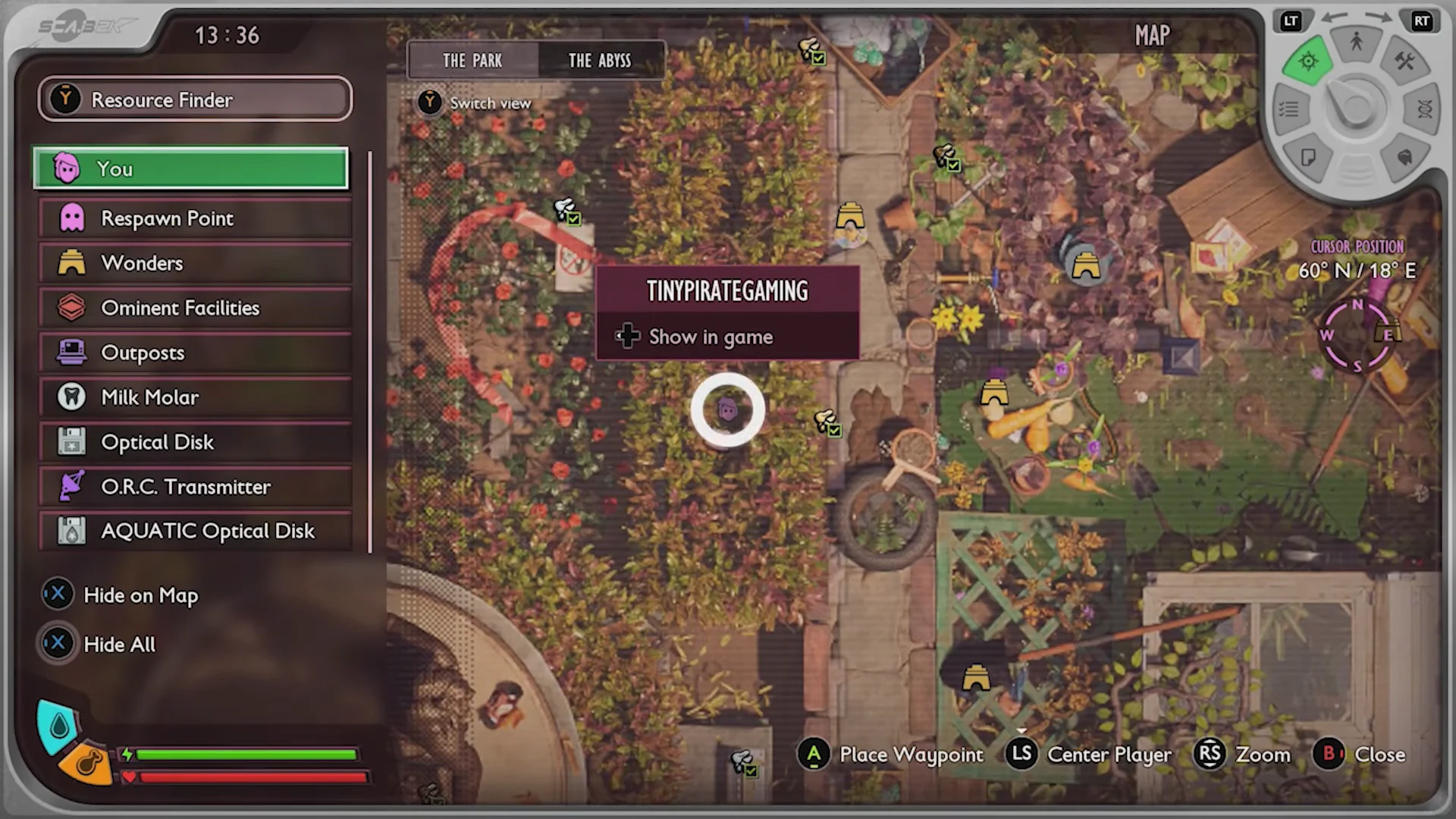Cockroach Queen Figurine Map Coordinates