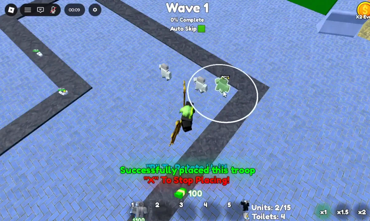 Wave 1 Combat